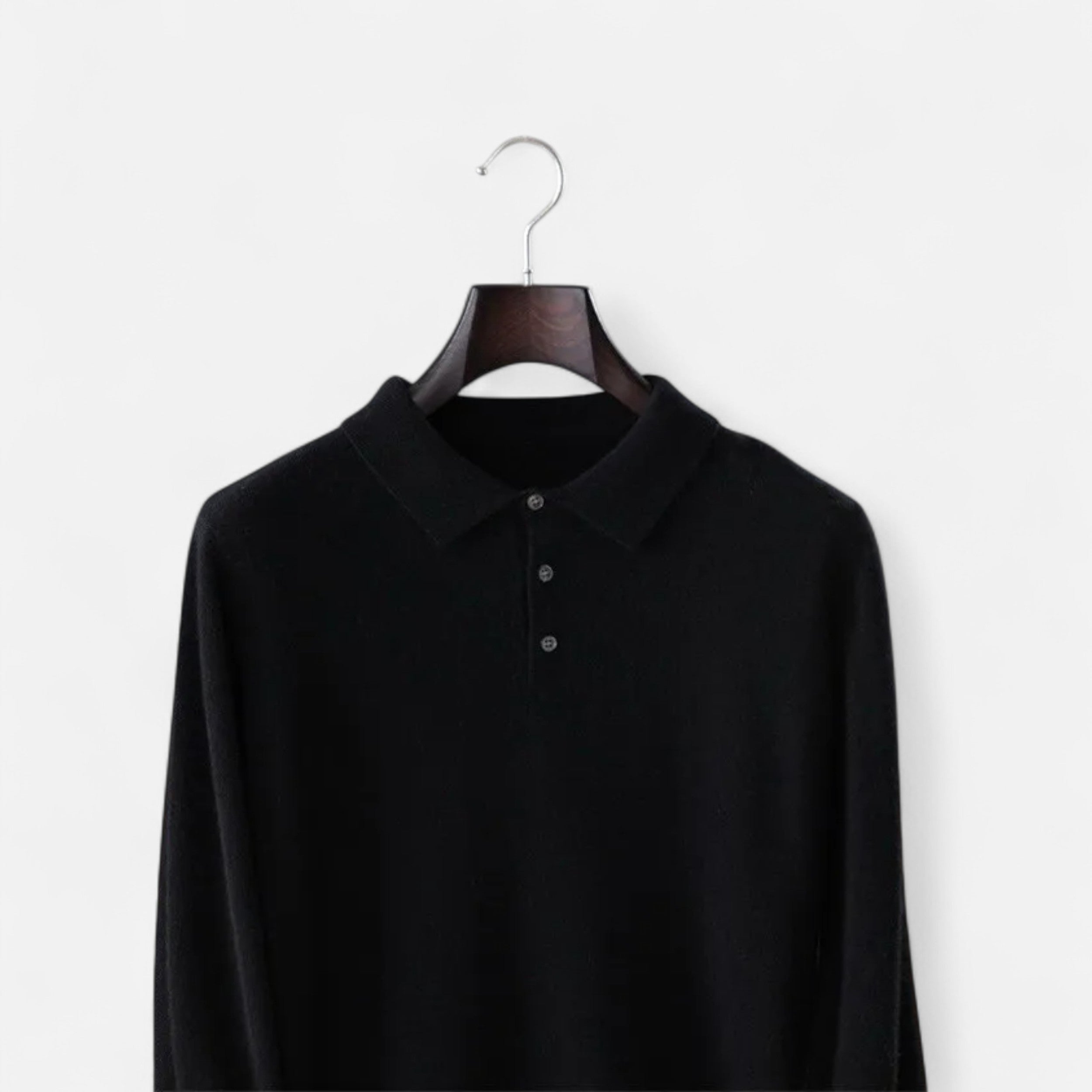 Maison Avenoire | Polo Pull Homme Cachemire Pur Élégant
