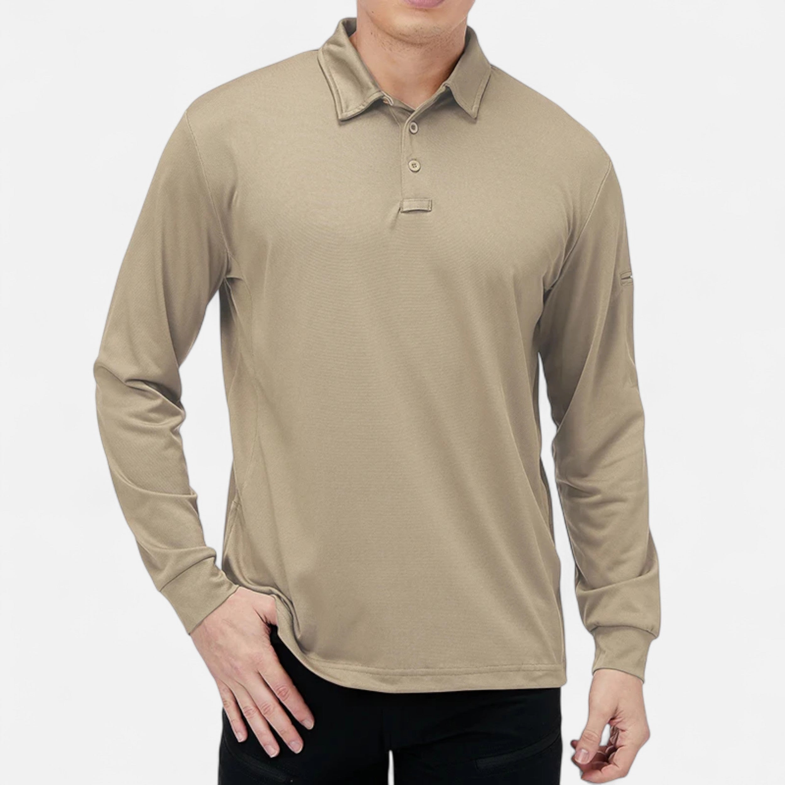 Maison Avenoire | Polo Homme Manches Longues Léger Outdoor
