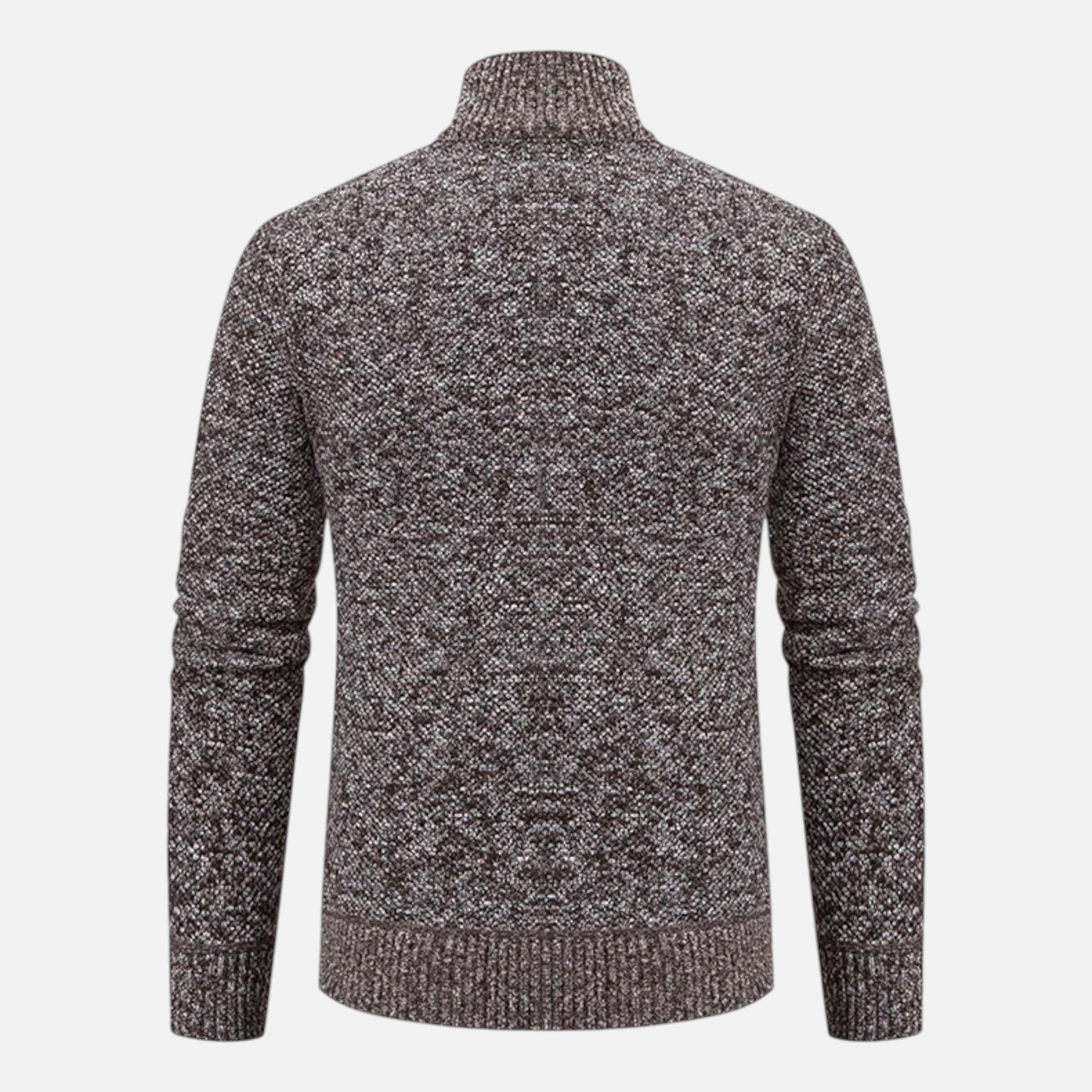 Maison Avenoire | Pull Zippé Homme Hiver Élégance Décontractée