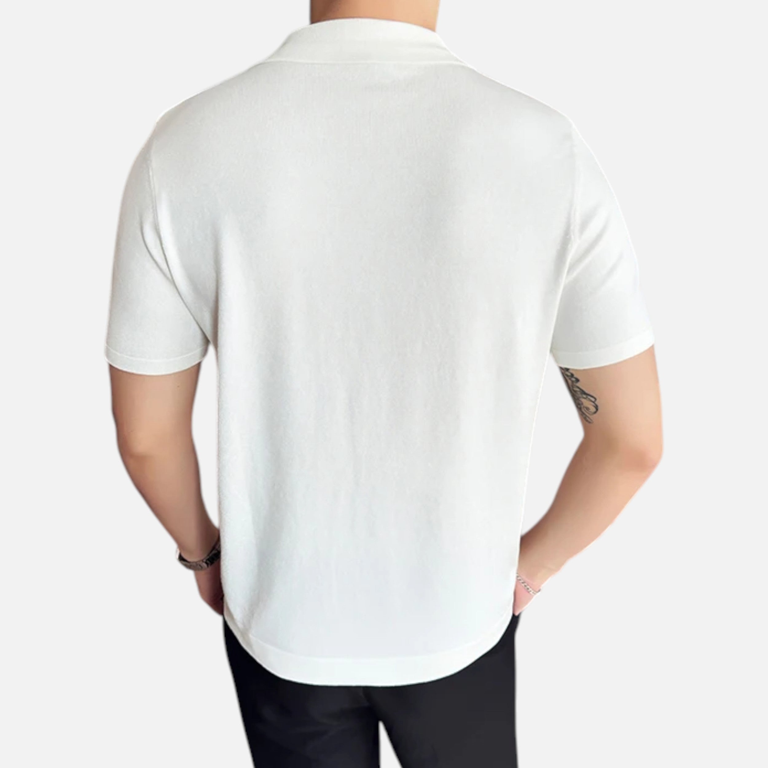 Maison Avenoire | Polo Homme Manches Courtes Raffinement Estival