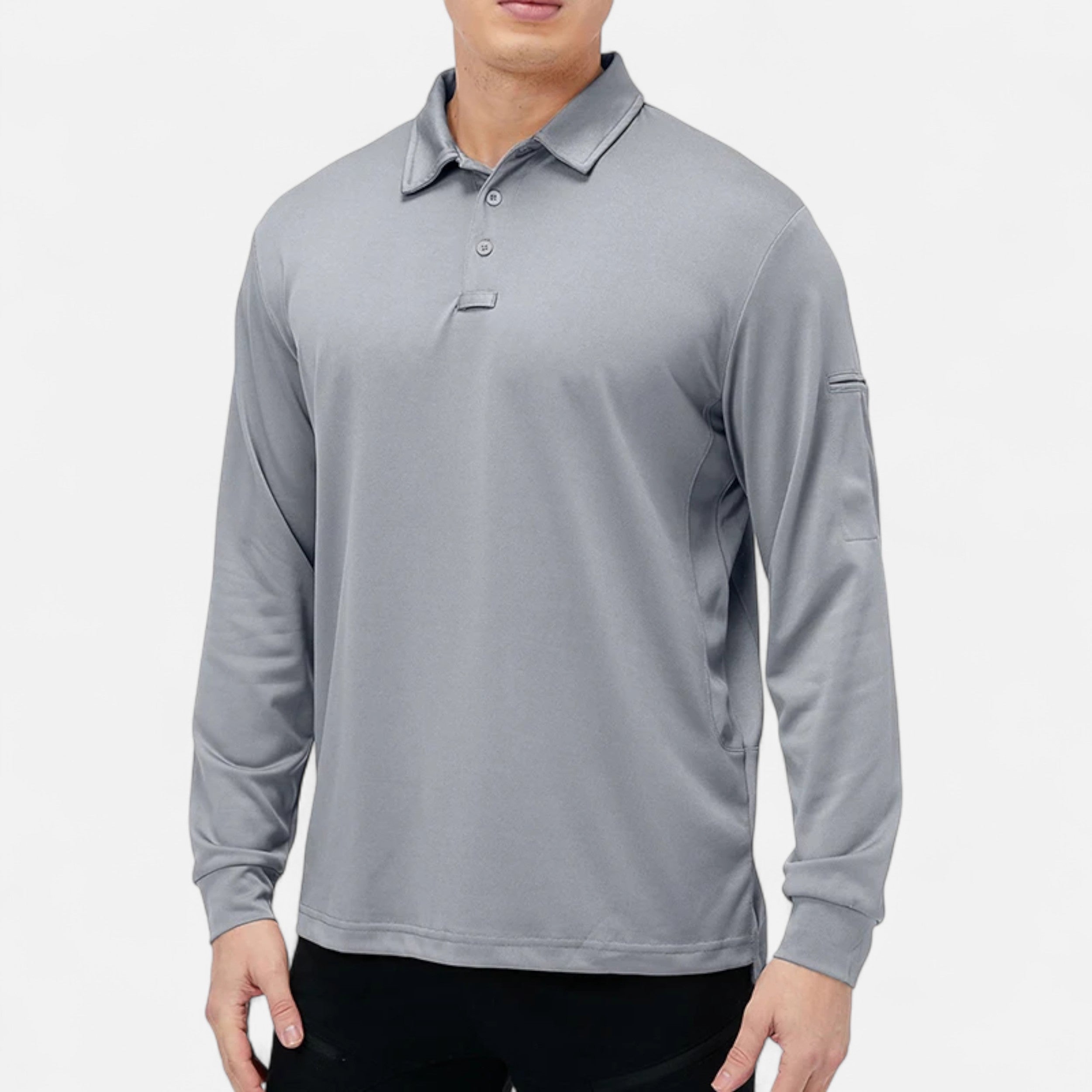 Maison Avenoire | Polo Homme Manches Longues Léger Outdoor