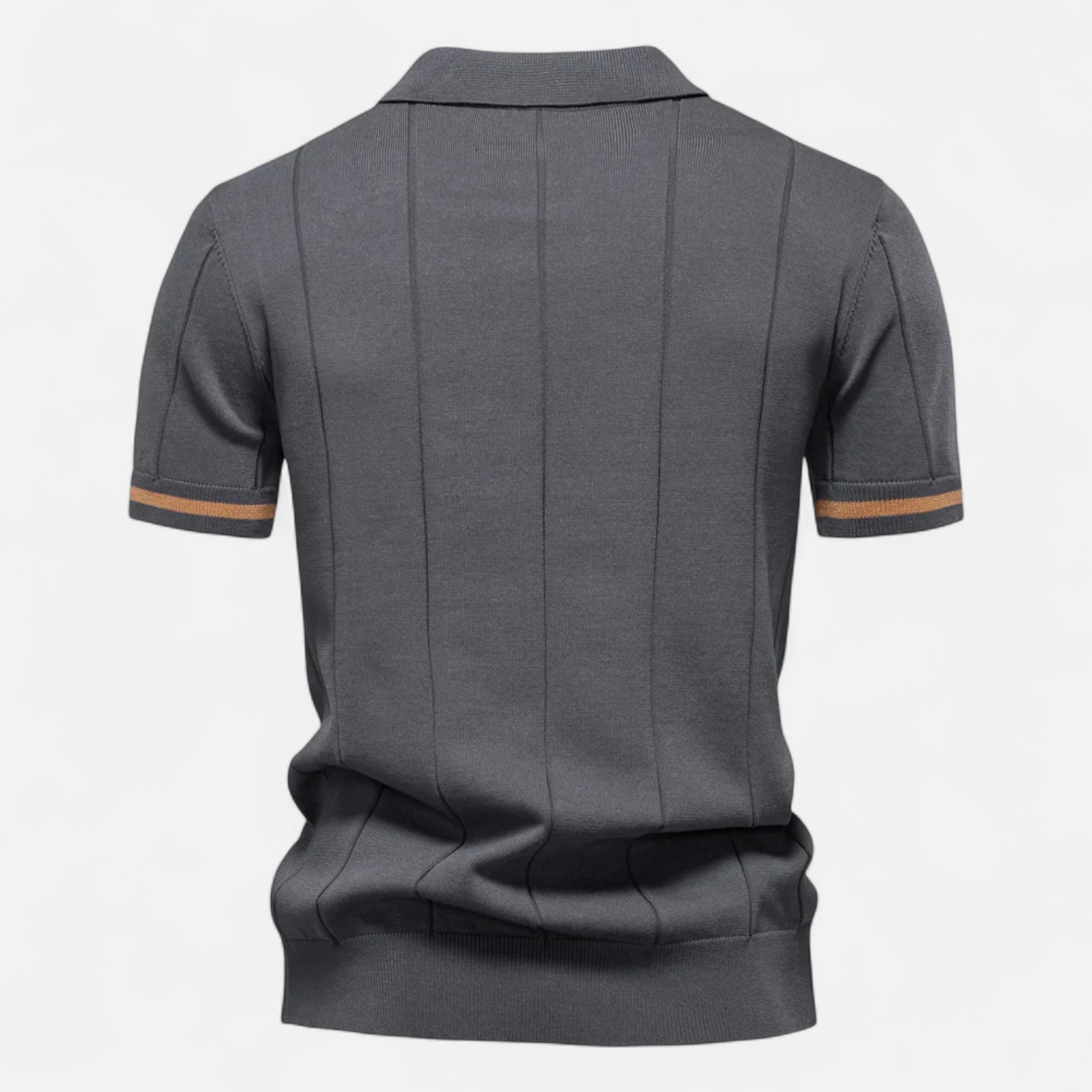 Maison Avenoire | Polo Homme Zippé Élégance Sportive