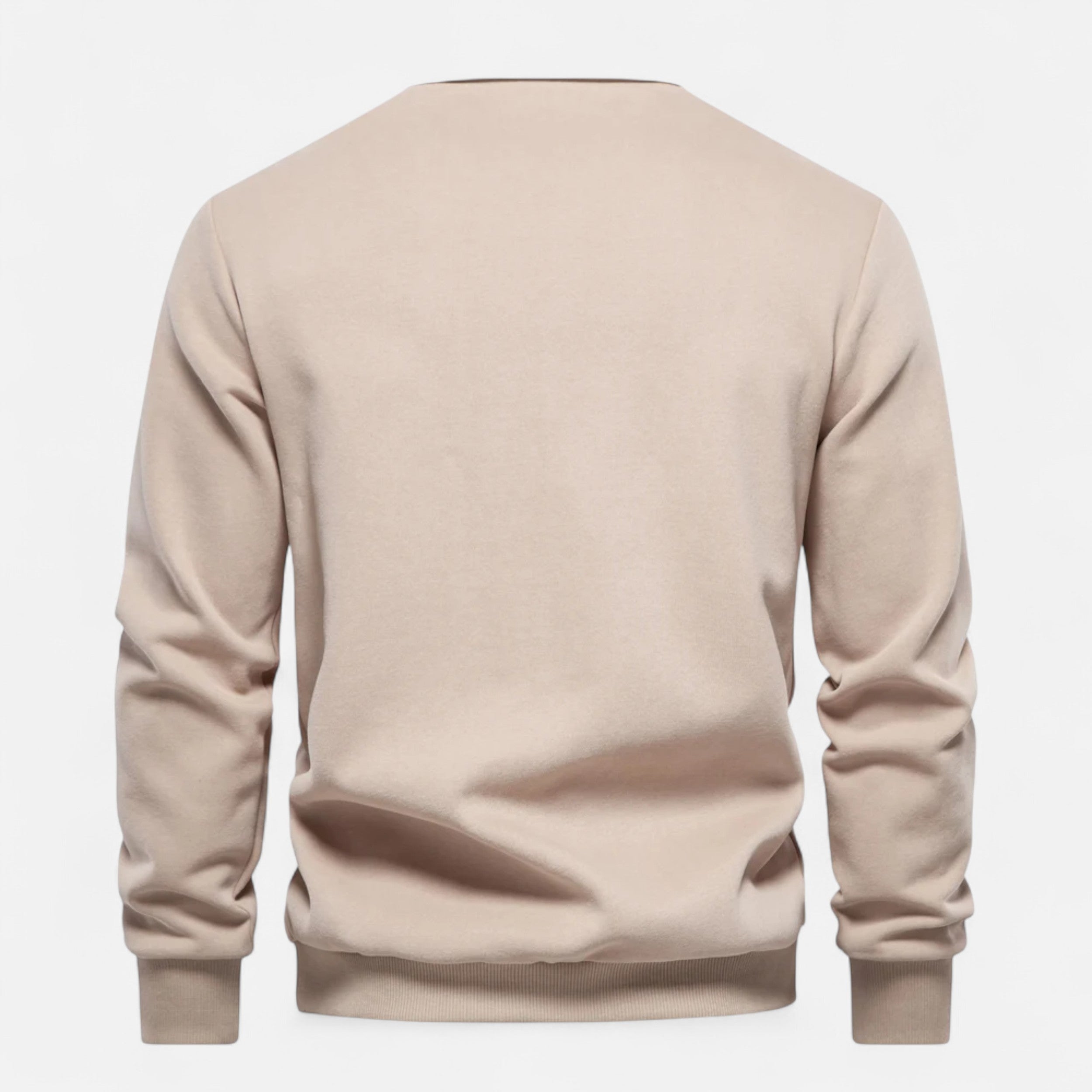 Maison Avenoire | Sweatshirt Homme Col Polo Coton Héritage