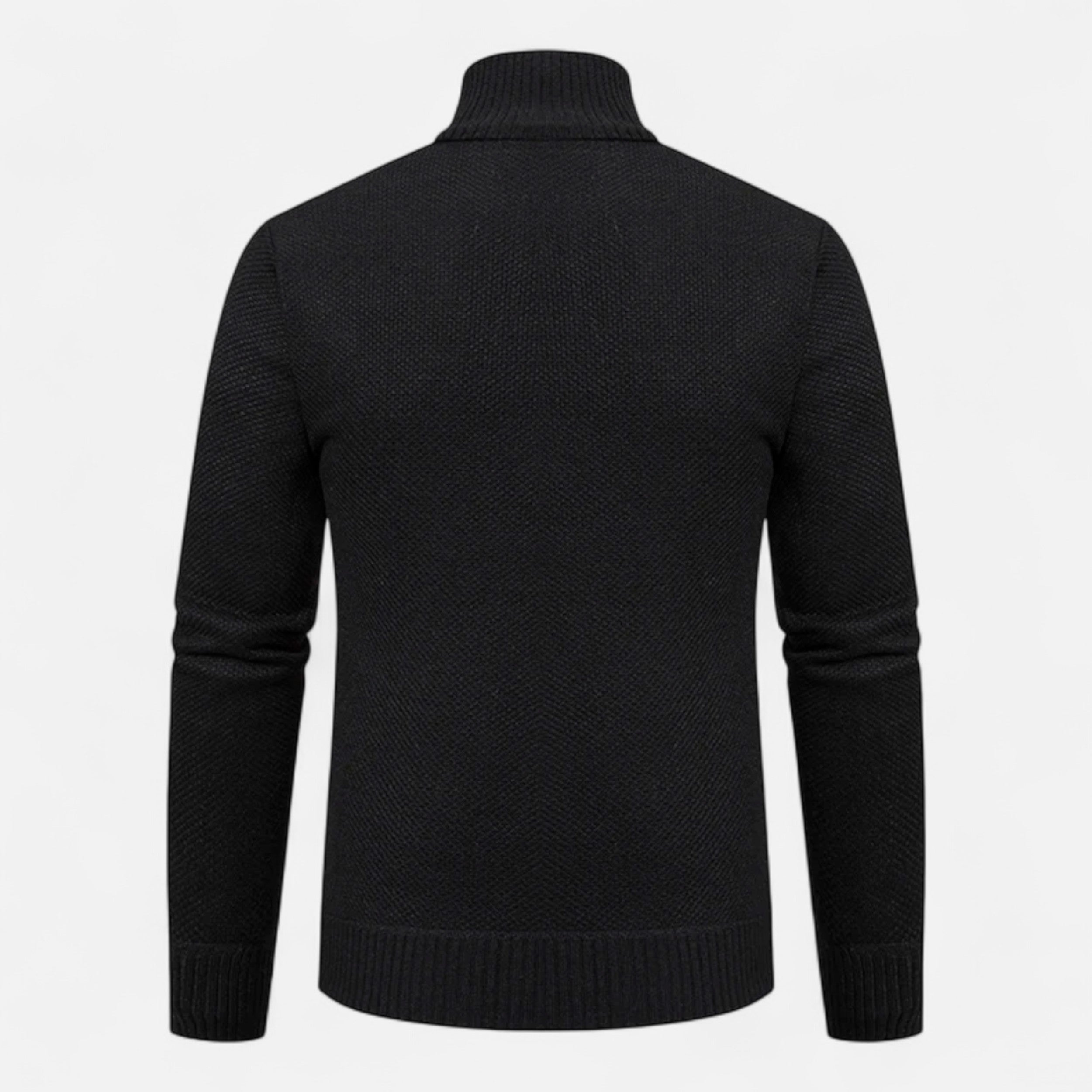Maison Avenoire | Pull Zippé Homme Hiver Élégance Décontractée