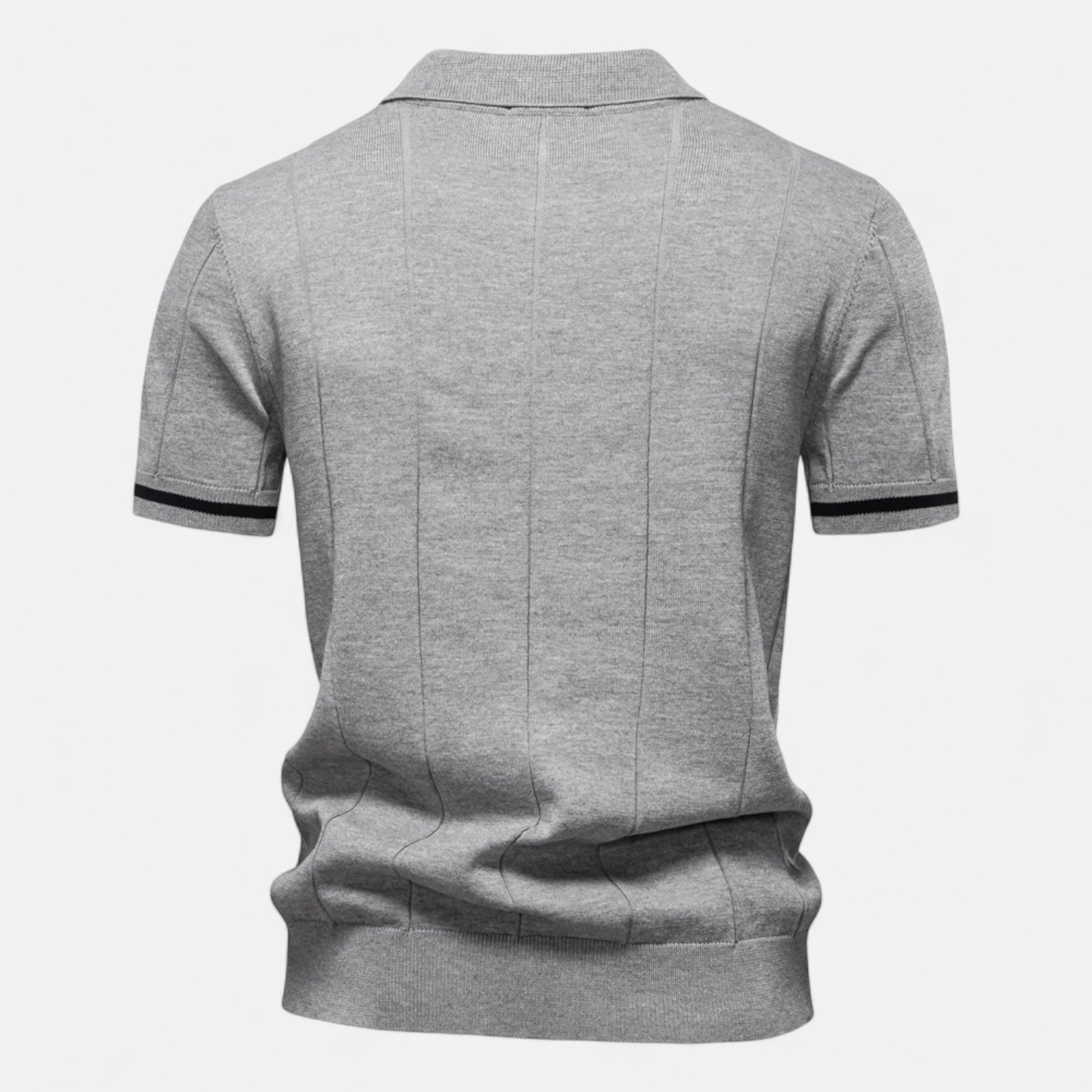 Maison Avenoire | Polo Homme Zippé Élégance Sportive