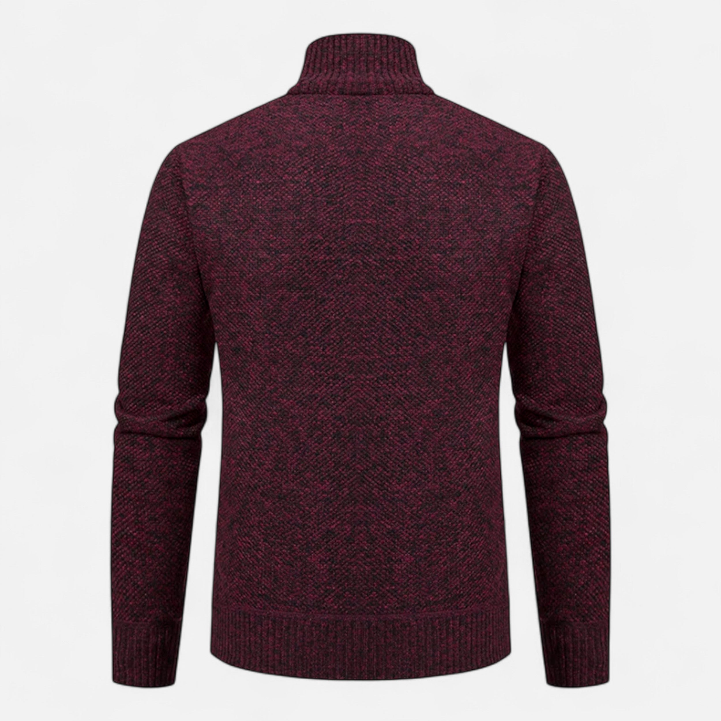 Maison Avenoire | Pull Zippé Homme Hiver Élégance Décontractée
