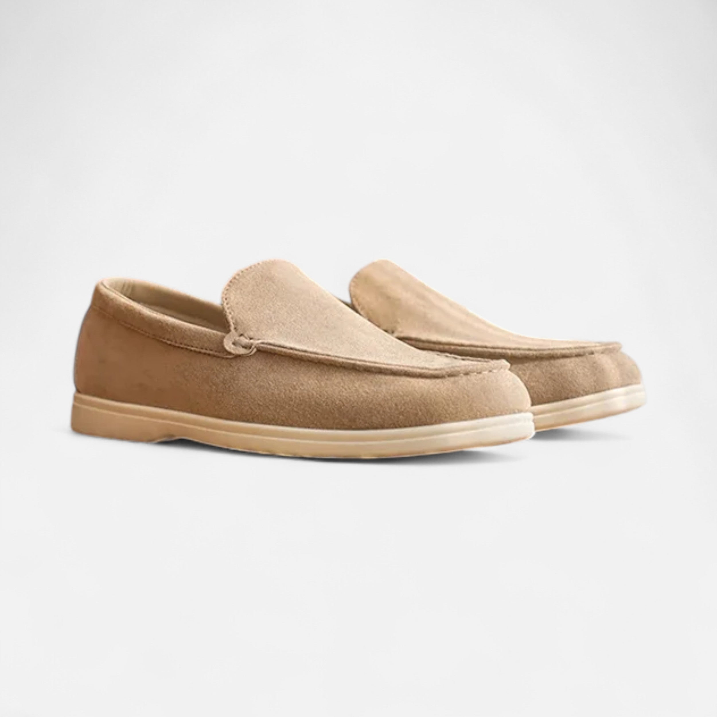 Maison Avenoire | Mocassins Homme Daim Style Britannique