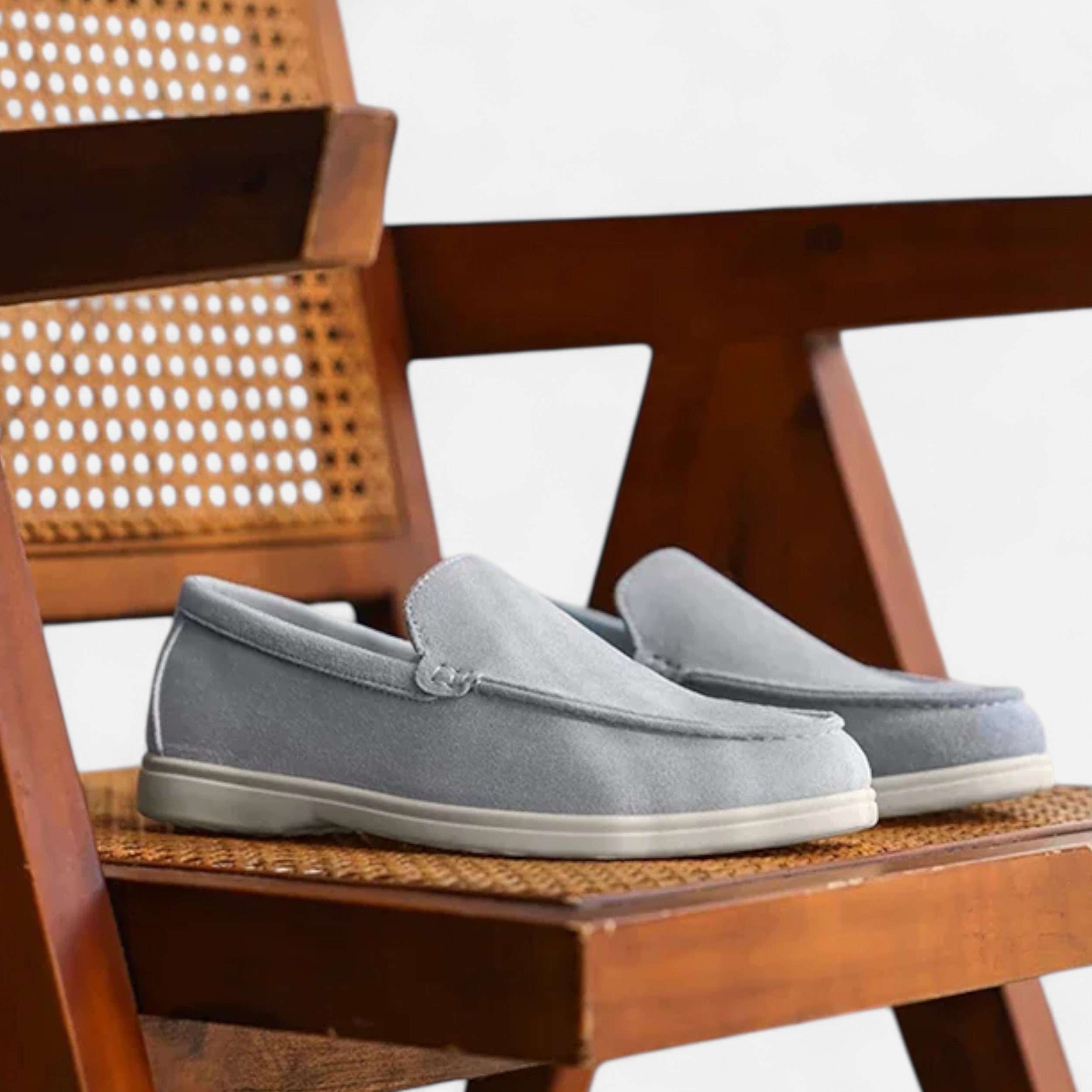 Maison Avenoire | Mocassins Homme Daim Style Britannique