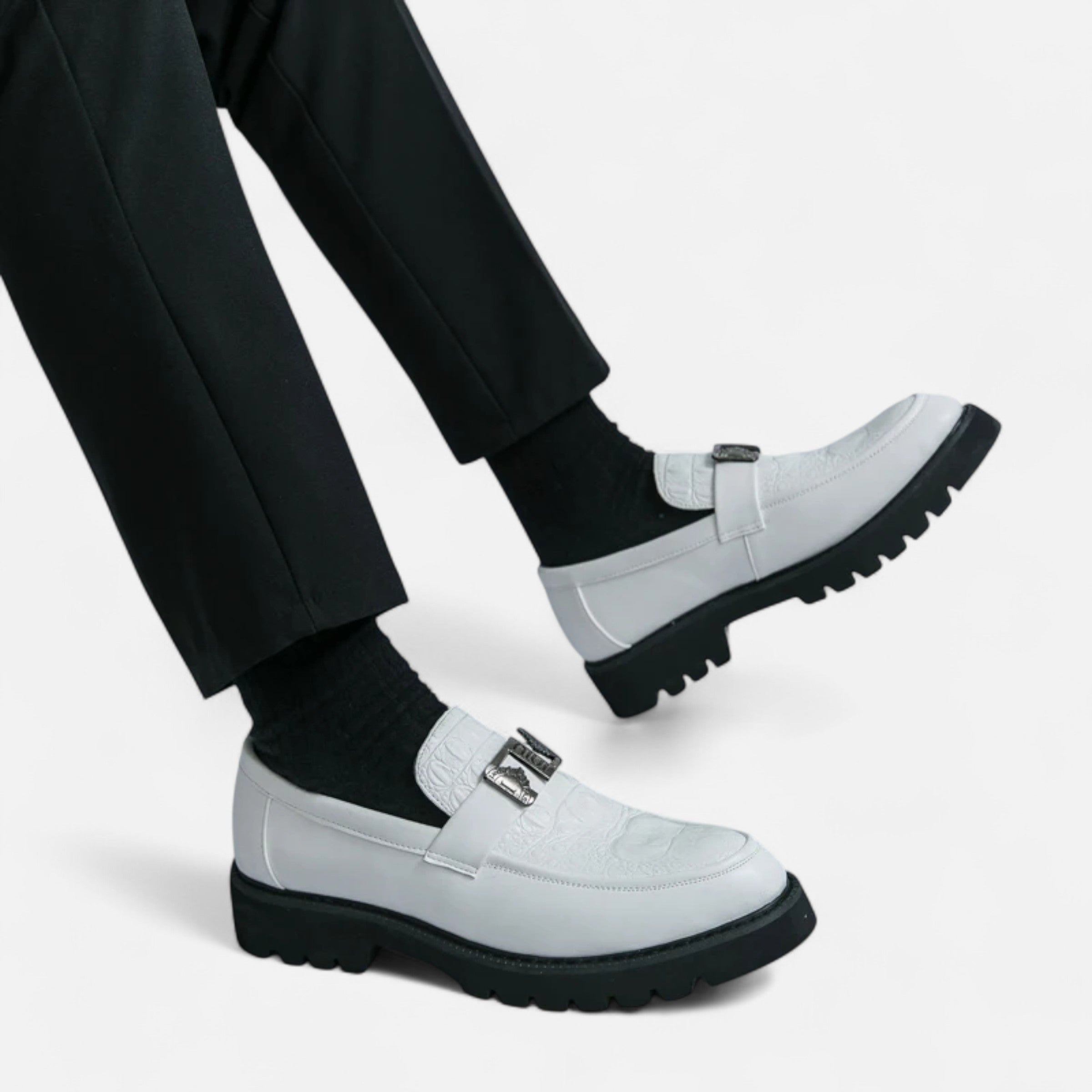 Maison Avenoire | Mocassins Homme Semelle Épaisse Élégance Moderne