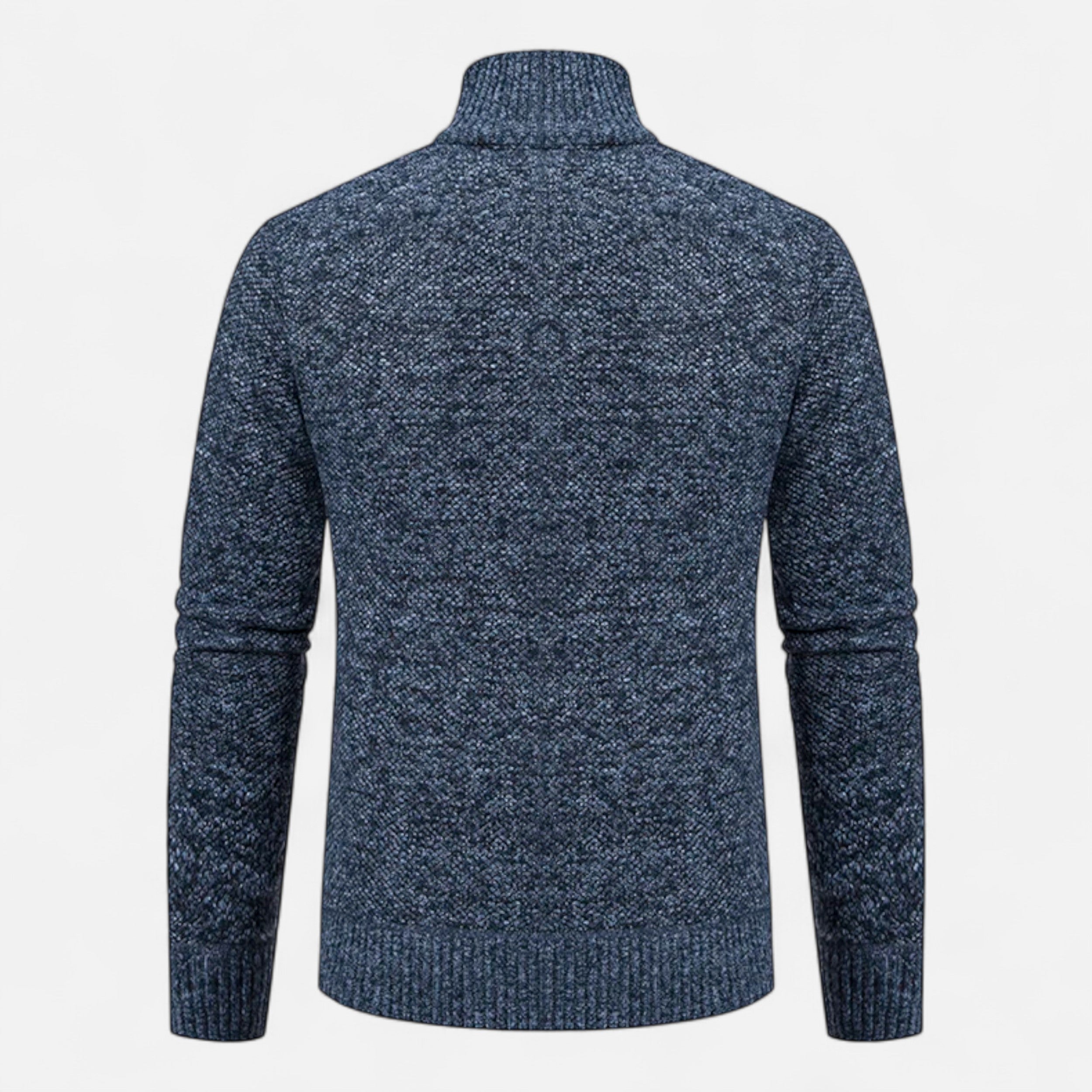 Maison Avenoire | Pull Zippé Homme Hiver Élégance Décontractée