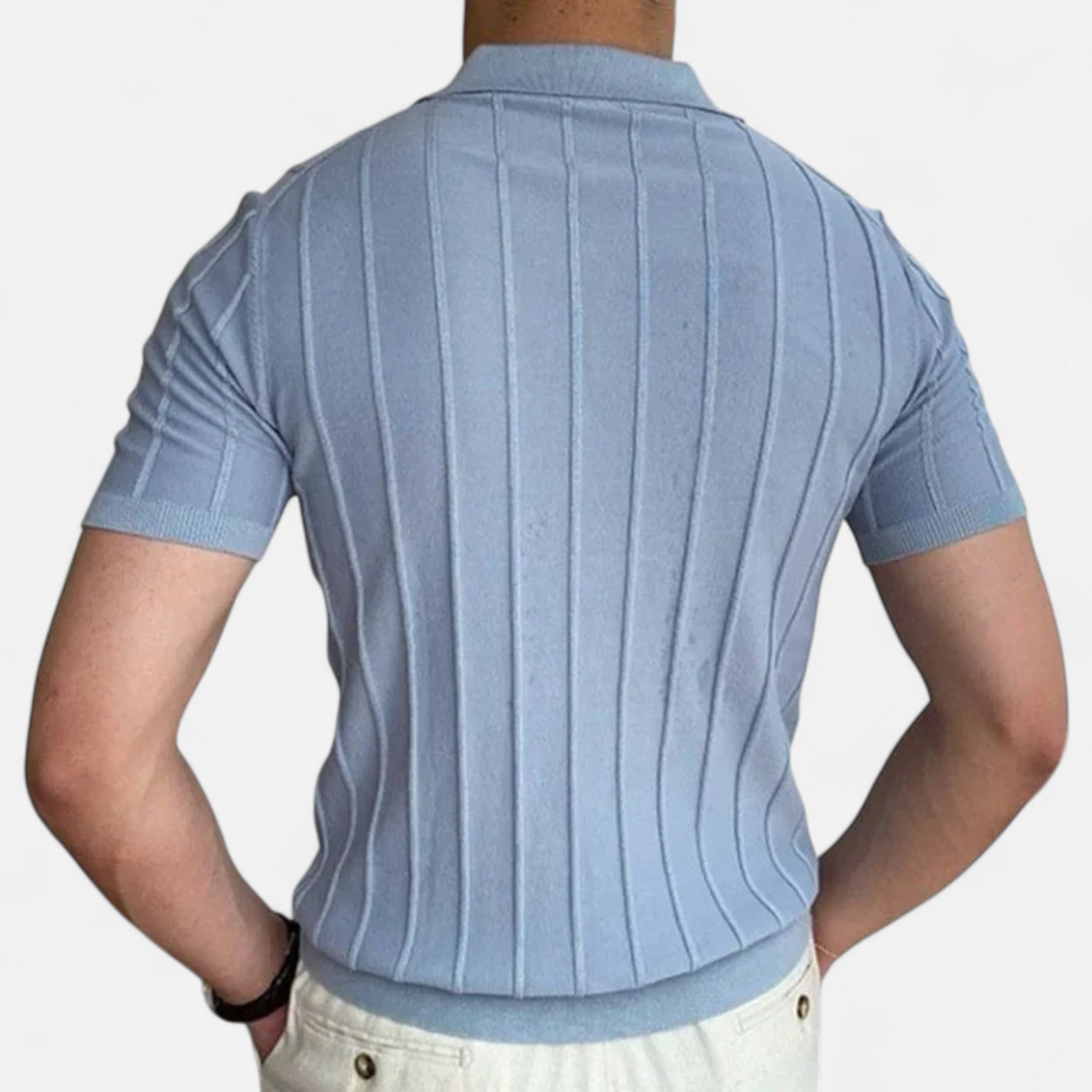 Maison Avenoire | Polo Homme Col Revers Maille Unie