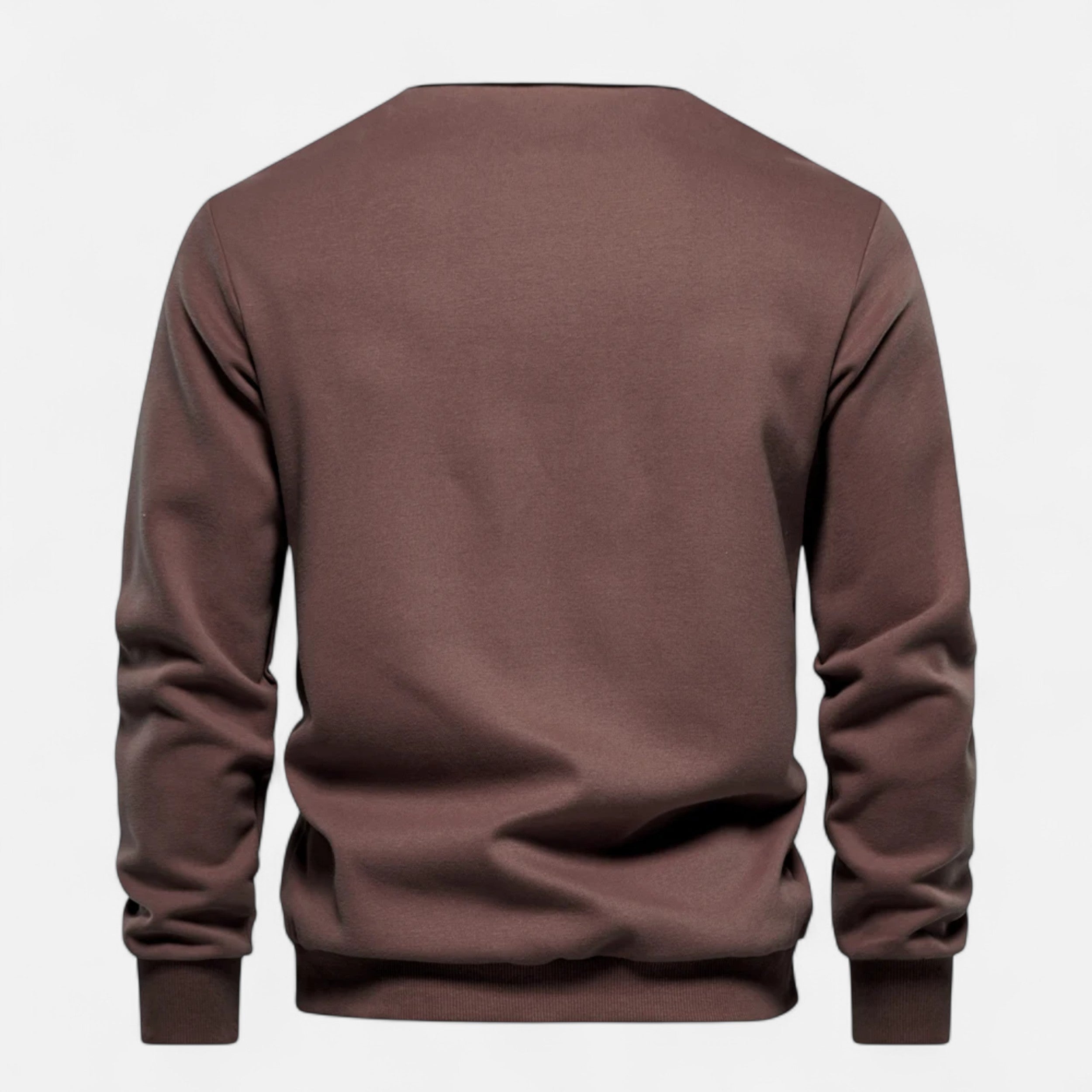 Maison Avenoire | Sweatshirt Homme Col Polo Coton Héritage