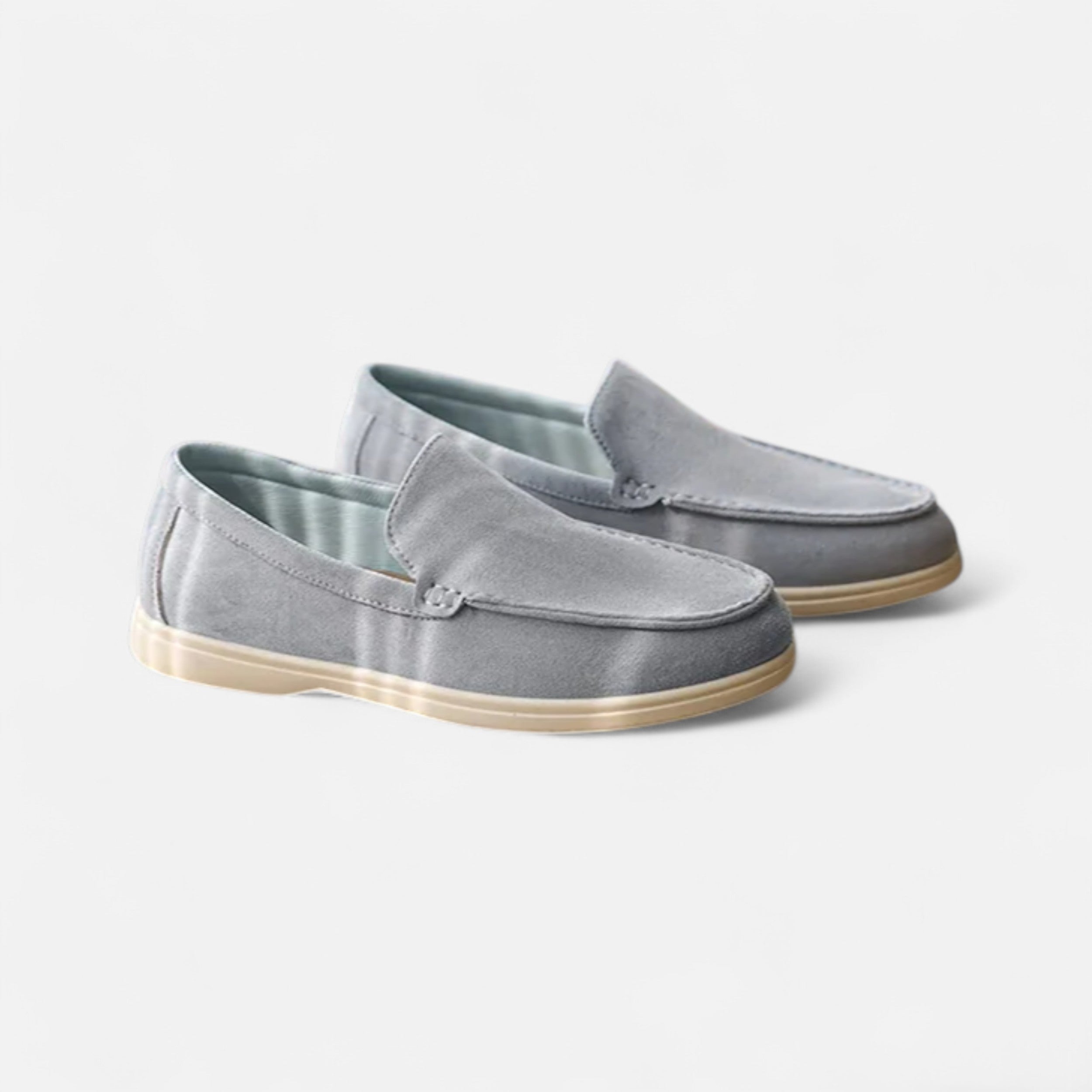 Maison Avenoire | Mocassins Homme Daim Style Britannique