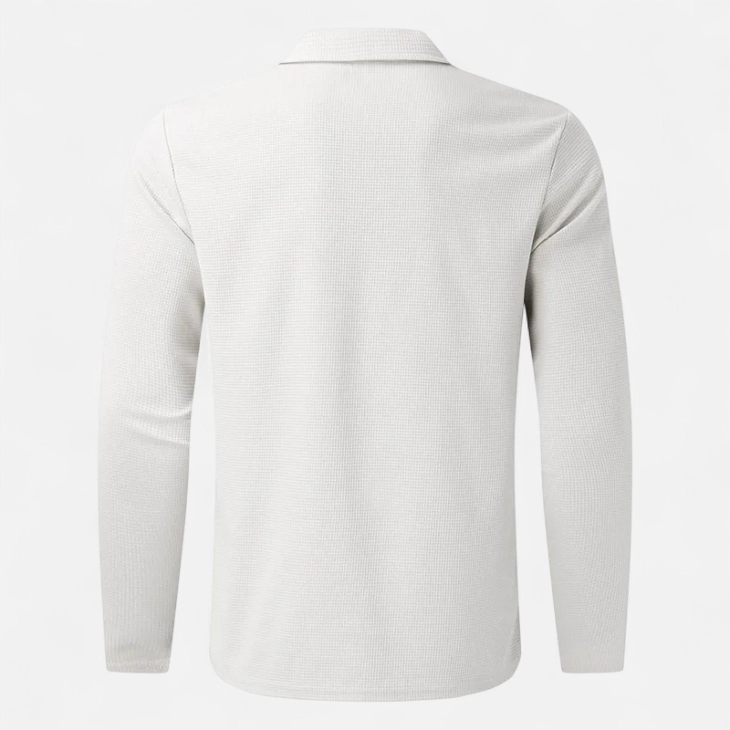 Maison Avenoire | Veste Homme Col Polo Maille Waffle