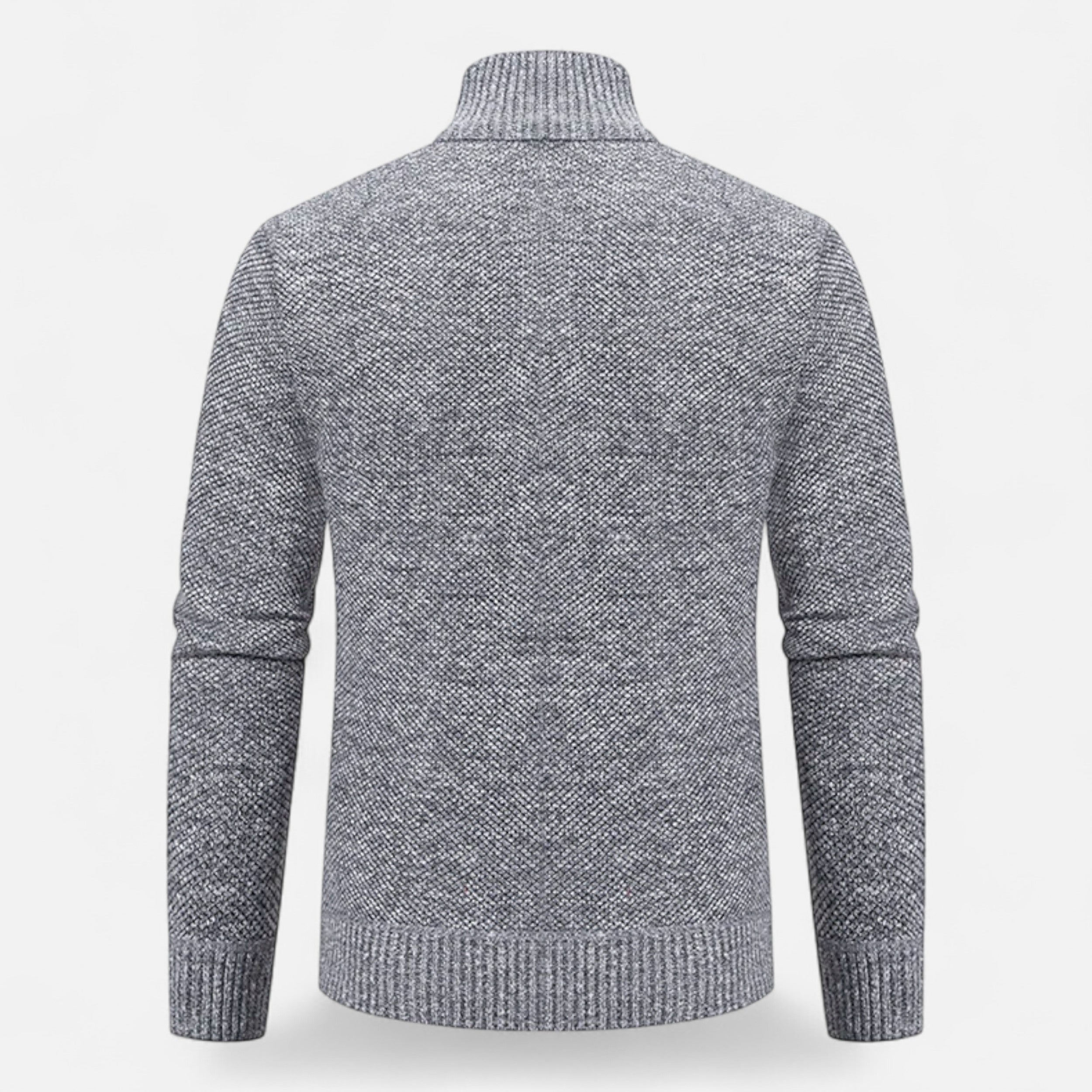Maison Avenoire | Pull Zippé Homme Hiver Élégance Décontractée