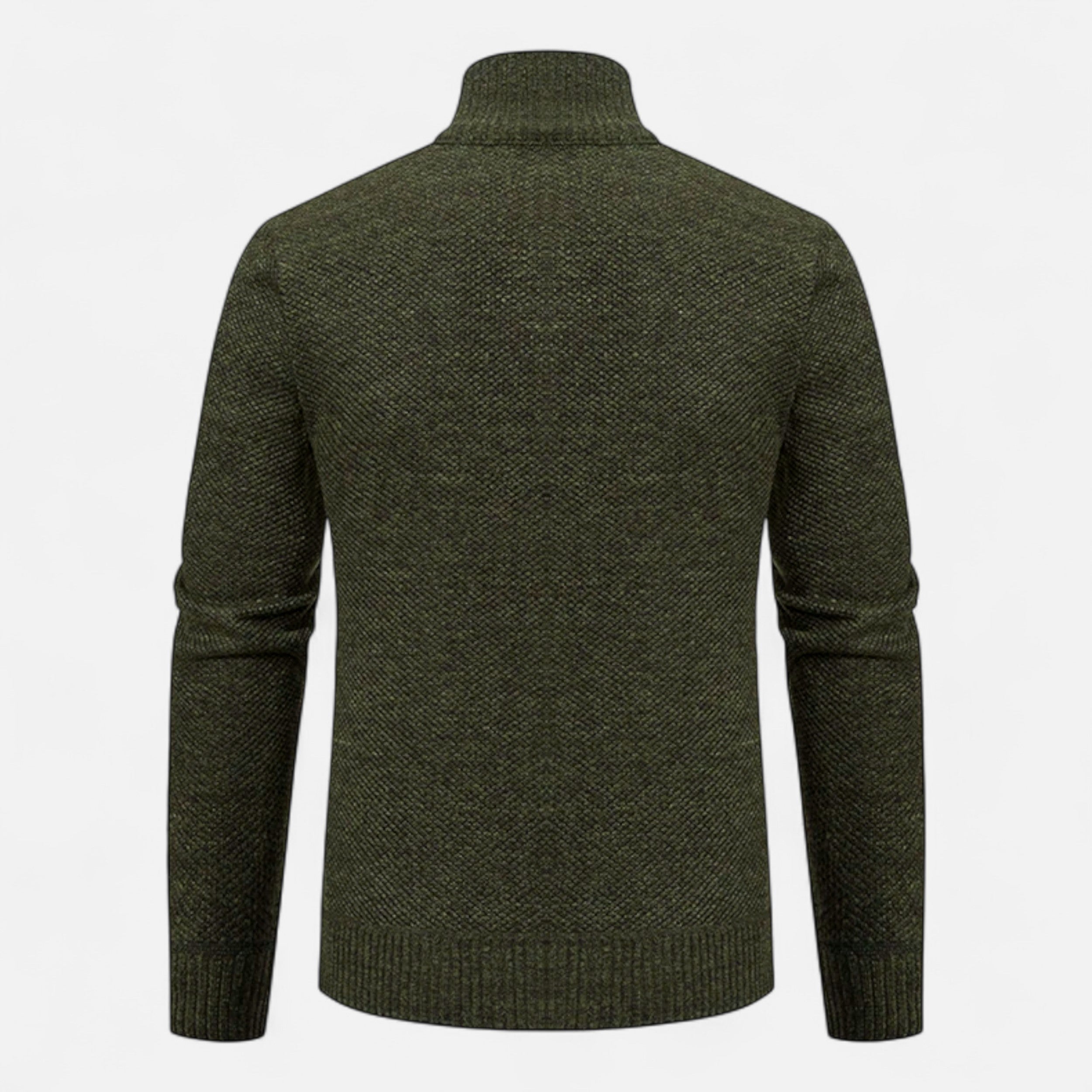 Maison Avenoire | Pull Zippé Homme Hiver Élégance Décontractée