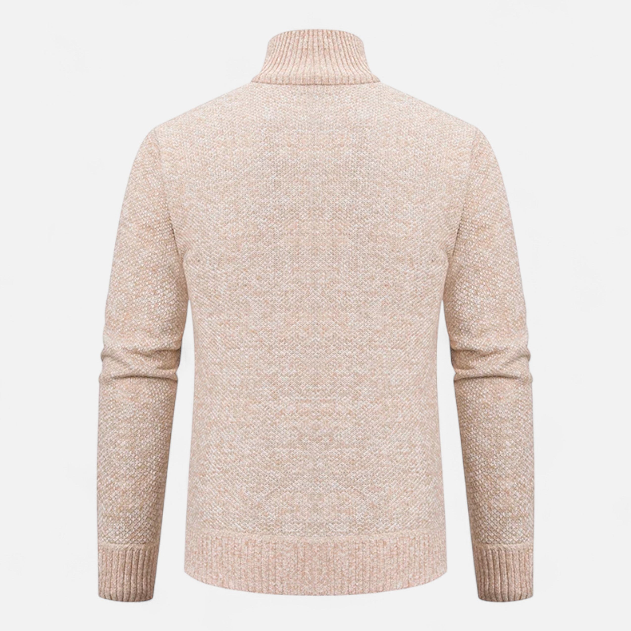 Maison Avenoire | Pull Zippé Homme Hiver Élégance Décontractée