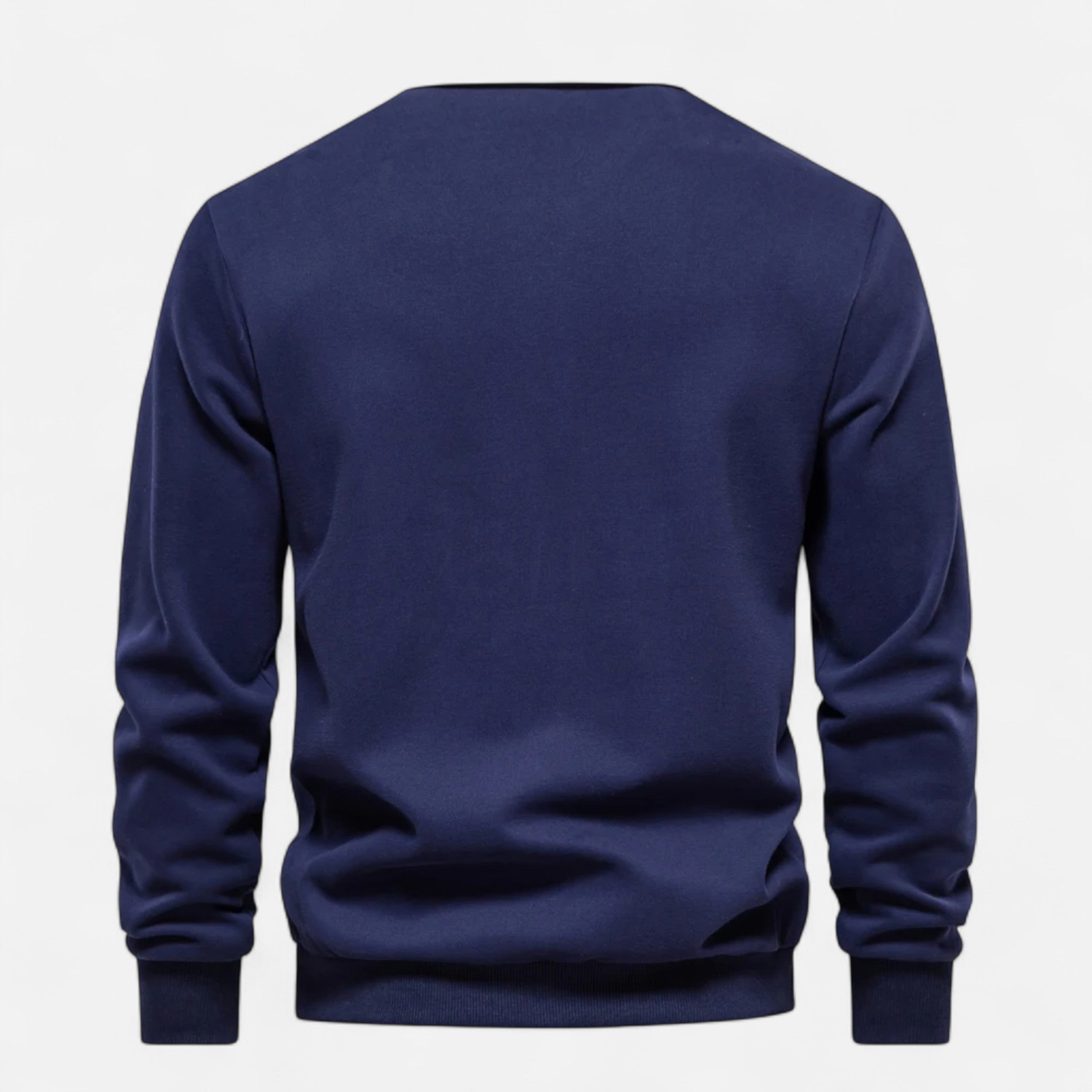 Maison Avenoire | Sweatshirt Homme Col Polo Coton Héritage