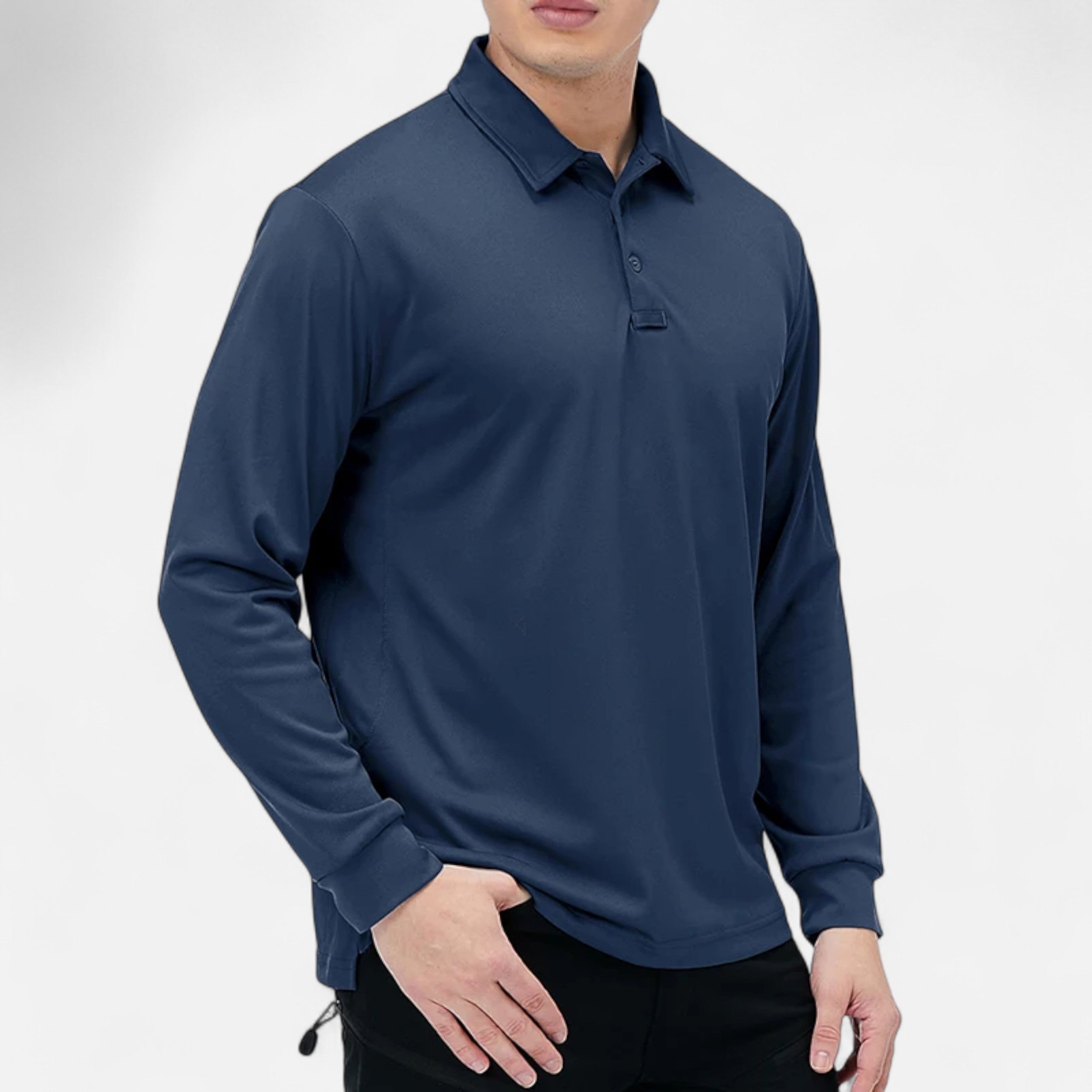 Maison Avenoire | Polo Homme Manches Longues Léger Outdoor