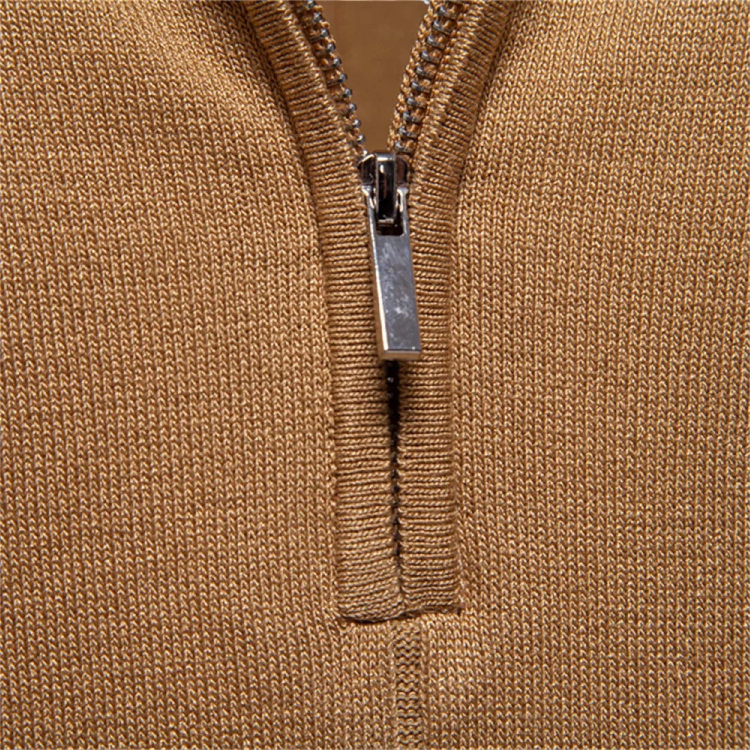 Maison Avenoire | Polo Homme Zippé Élégance Sportive