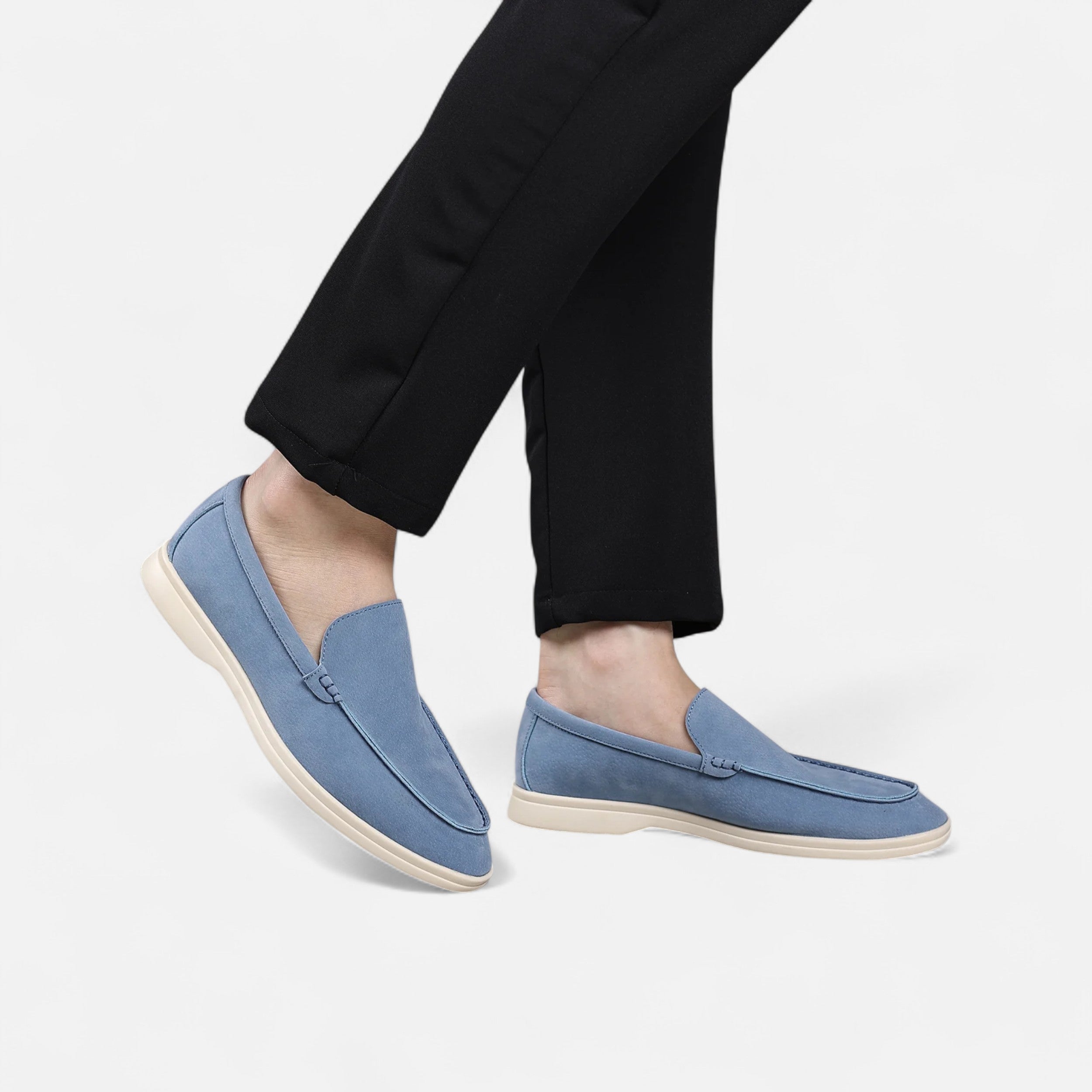 Maison Avenoire | Mocassins Homme Daim Britannique Intemporel