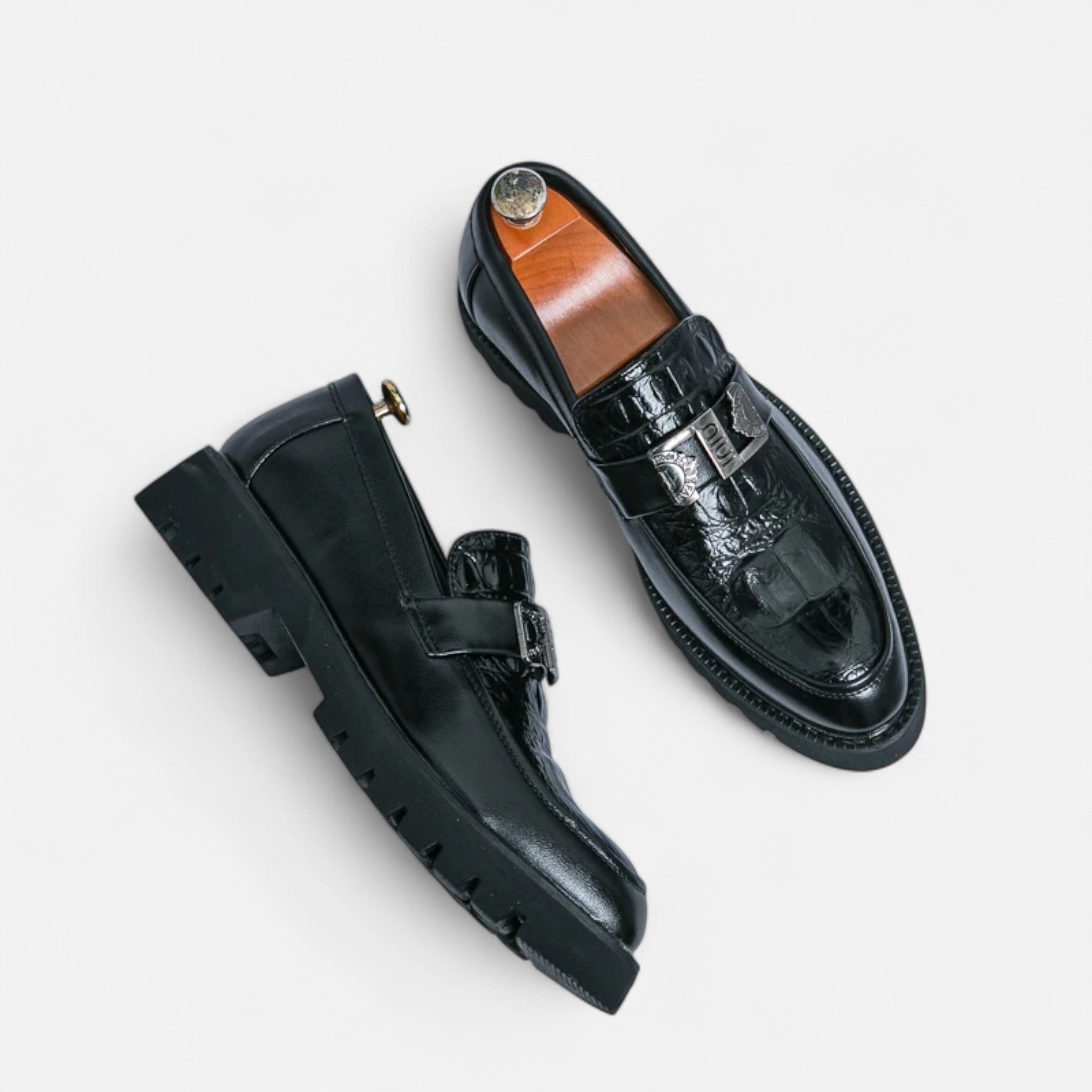 Maison Avenoire | Mocassins Homme Semelle Épaisse Élégance Moderne