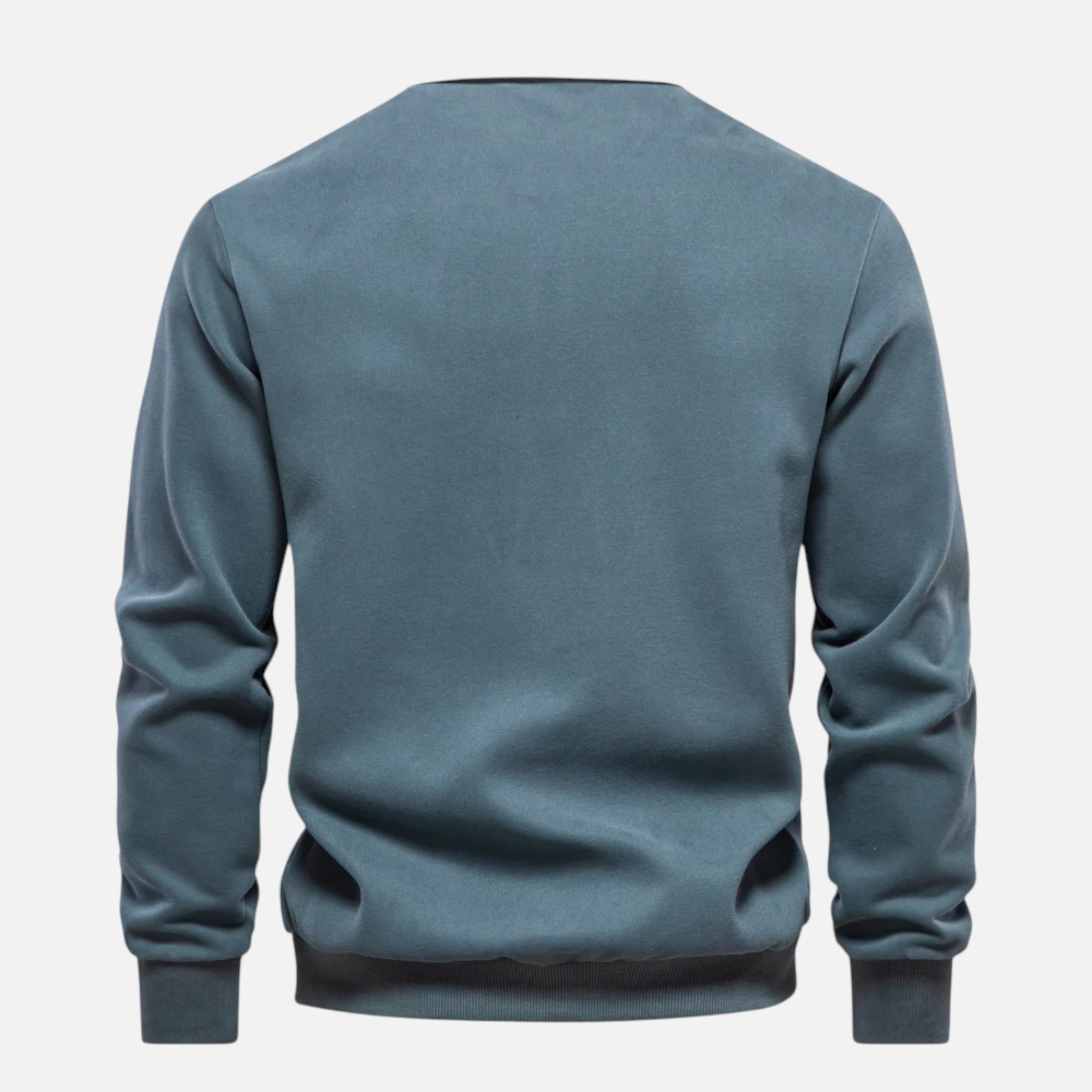 Maison Avenoire | Sweatshirt Homme Col Polo Coton Héritage