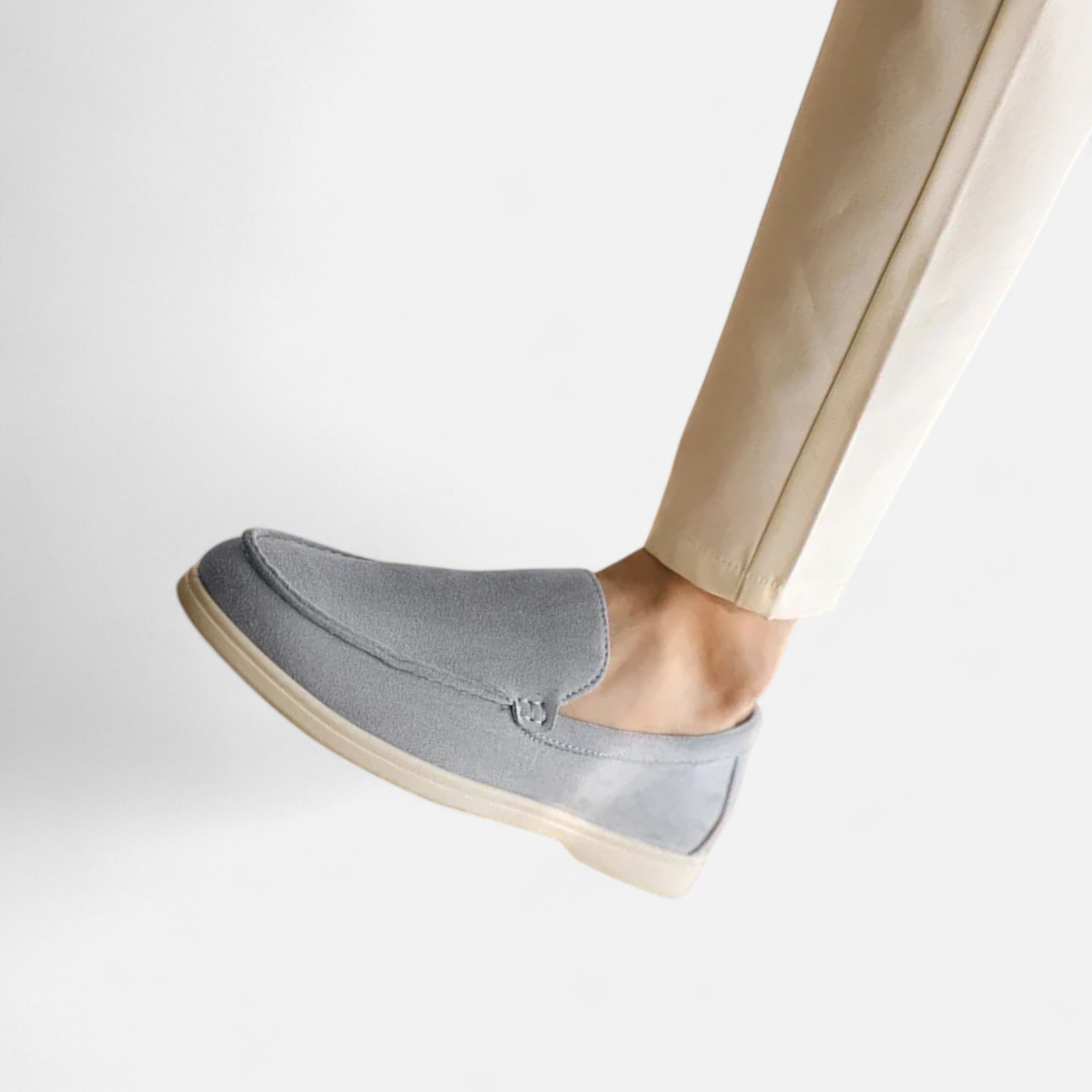Maison Avenoire | Mocassins Homme Daim Style Britannique