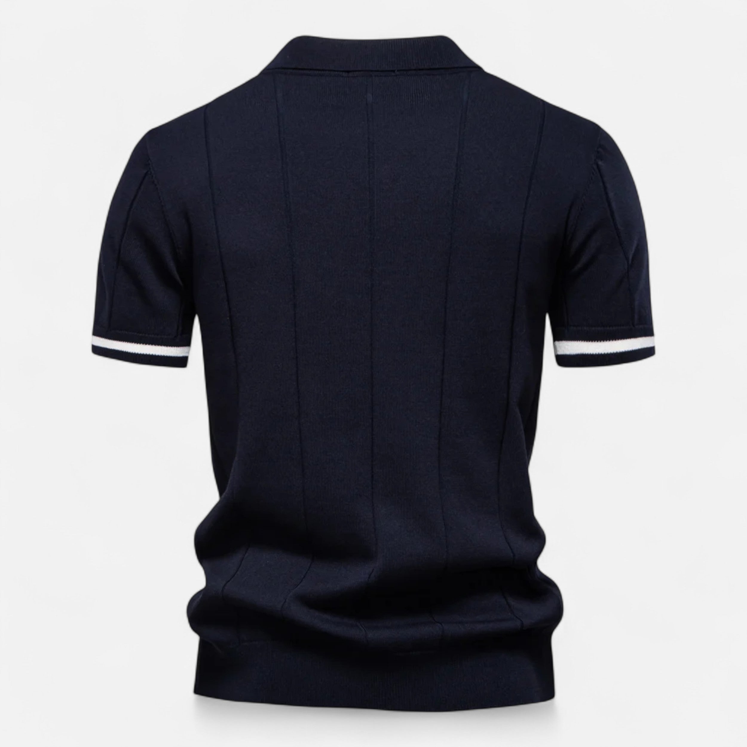 Maison Avenoire | Polo Homme Zippé Élégance Sportive