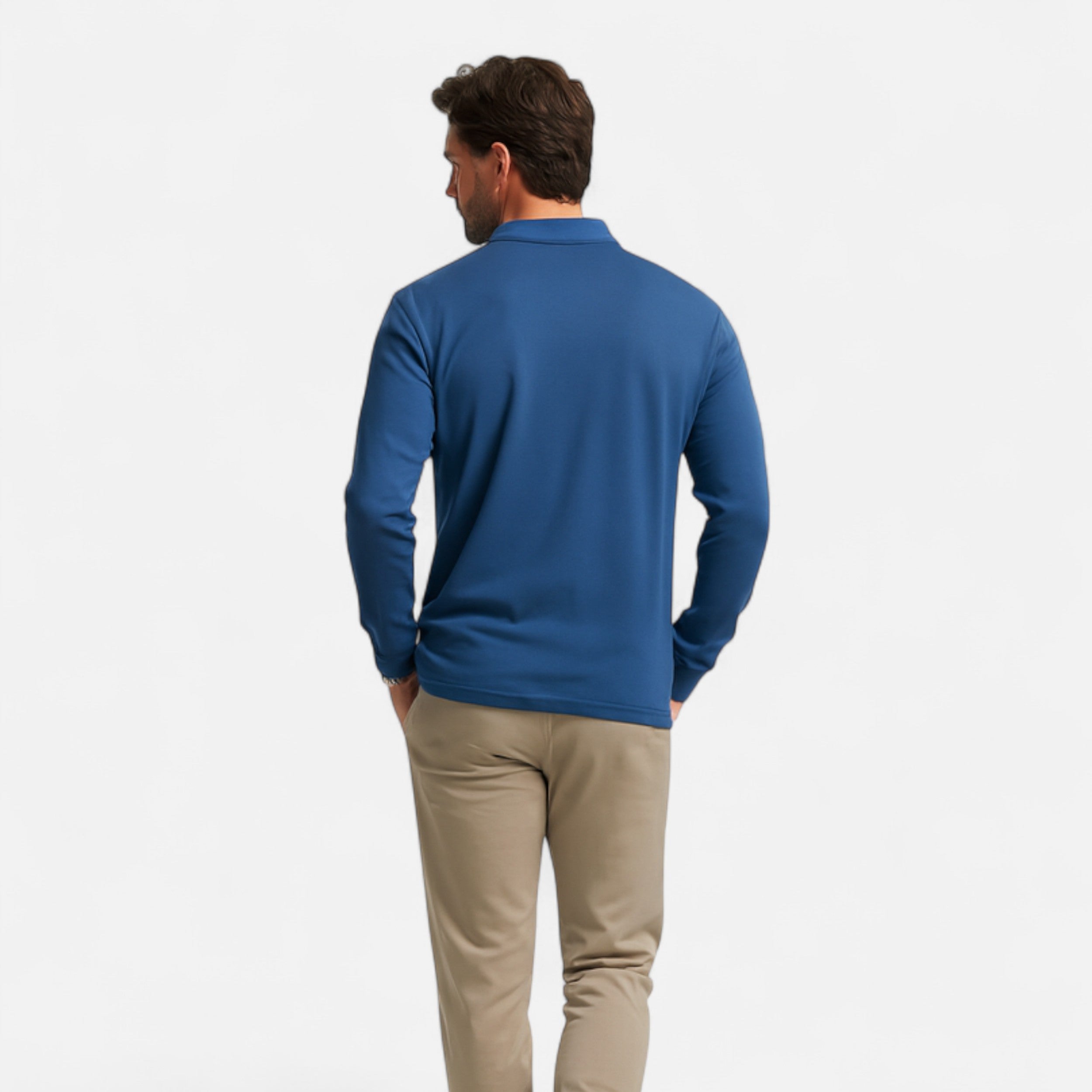 Maison Avenoire | Polo Homme Manches Longues Léger Outdoor