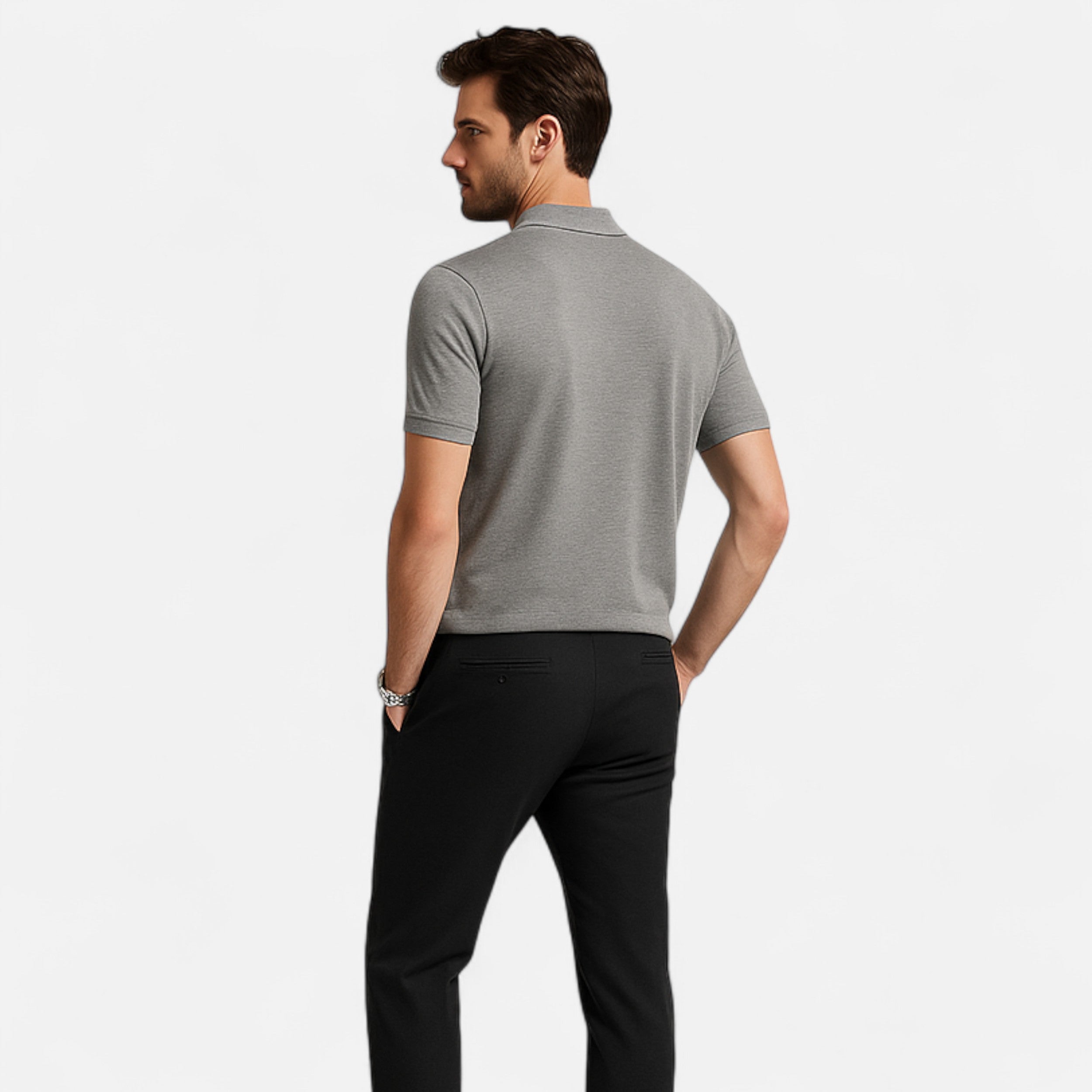 Maison Avenoire | Polo Homme Manches Courtes Raffinement Estival