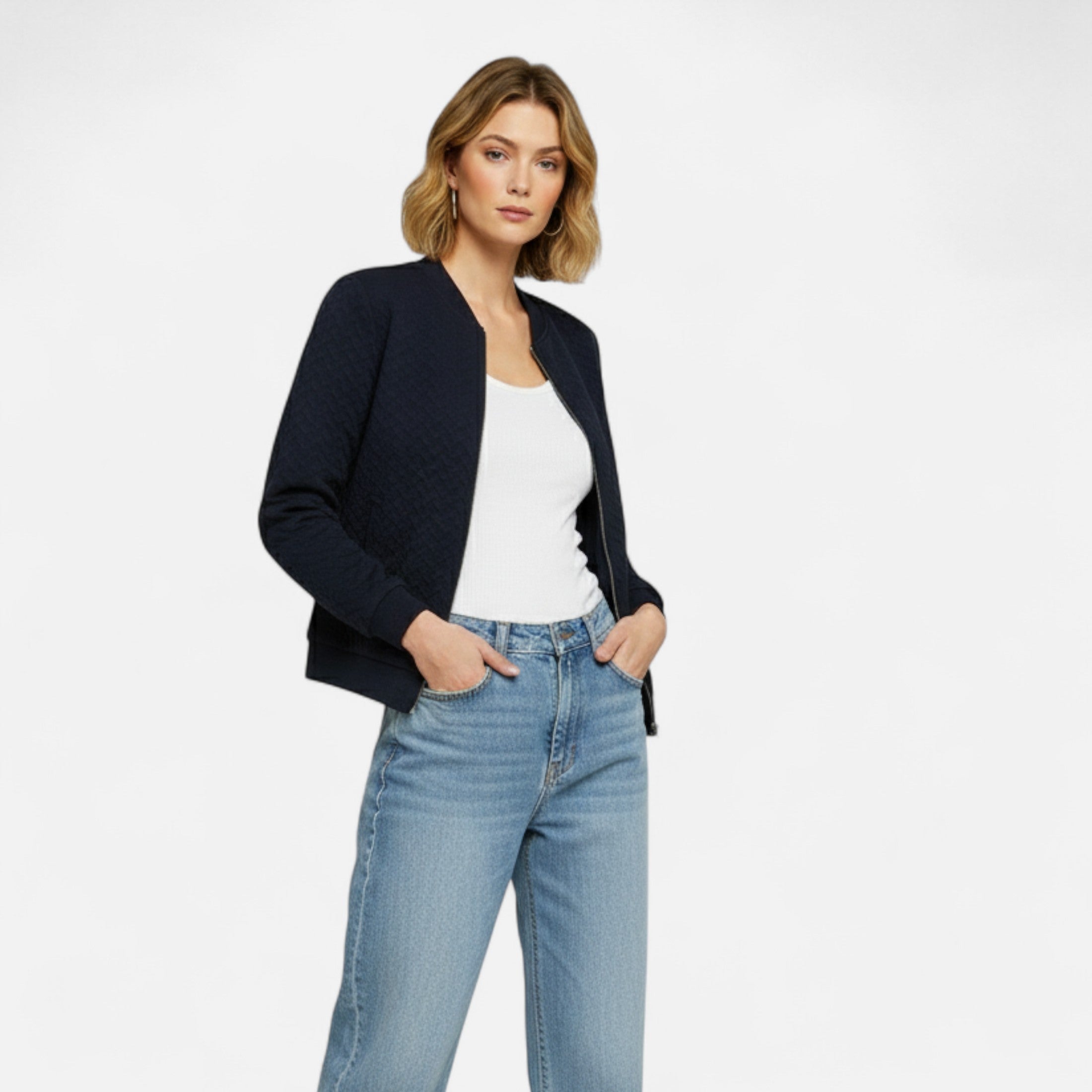 Maison Avenoire — Veste Élégante Femme à Zip