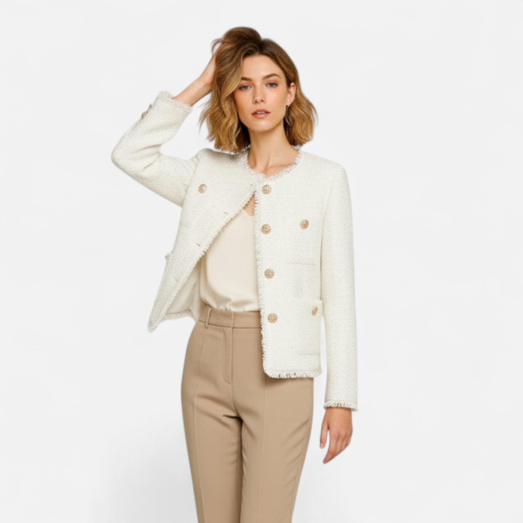 Maison Avenoire | Veste Femme Tweed Élégance Intemporelle
