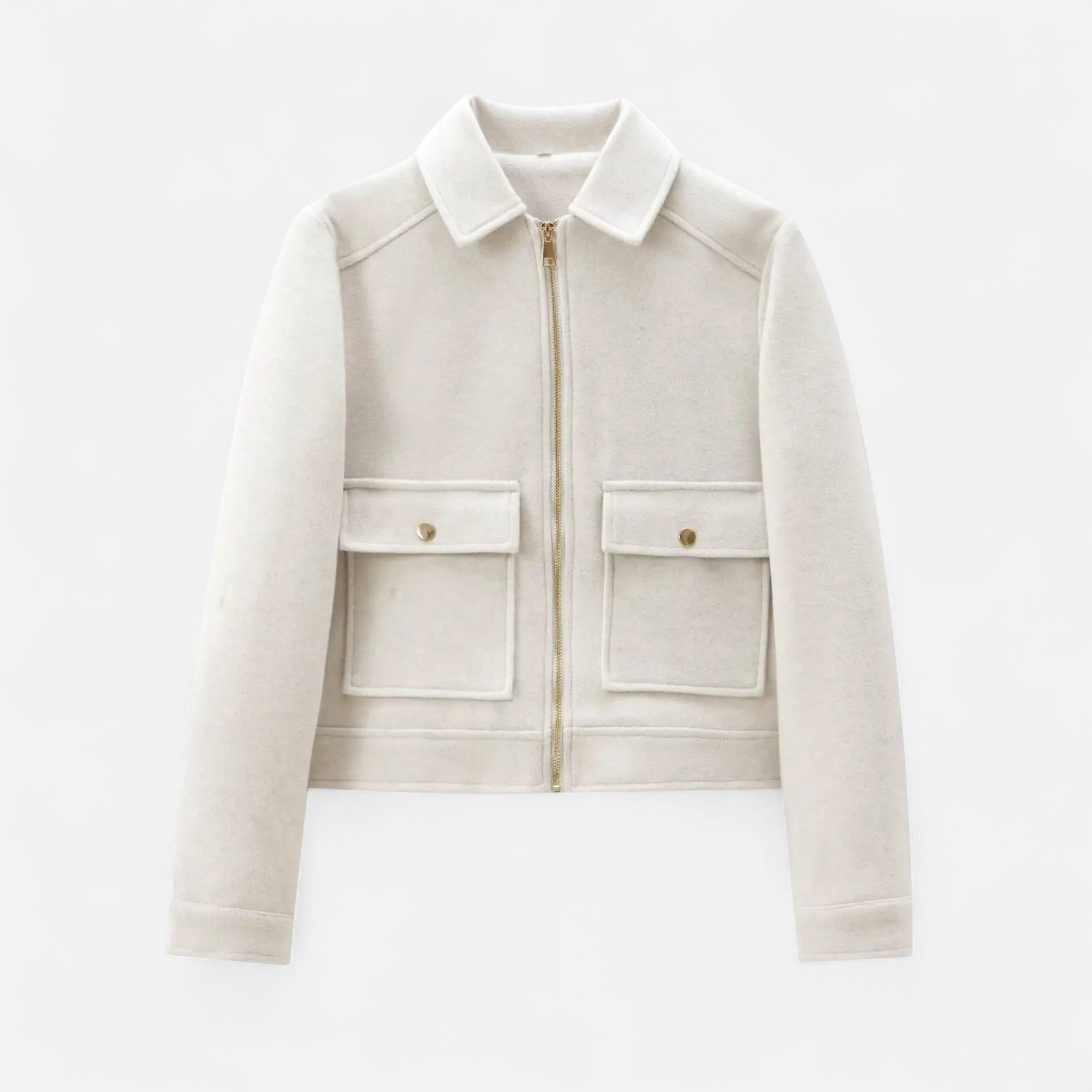 Maison Avenoire | Veste Femme Zippée Élégance Hivernale