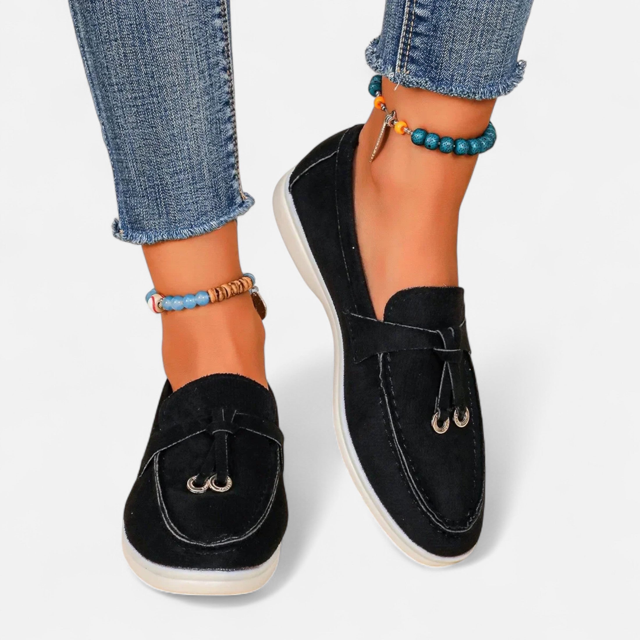 Maison Avenoire | Mocassins Femme Semelle Épaisse Élégance Rétro