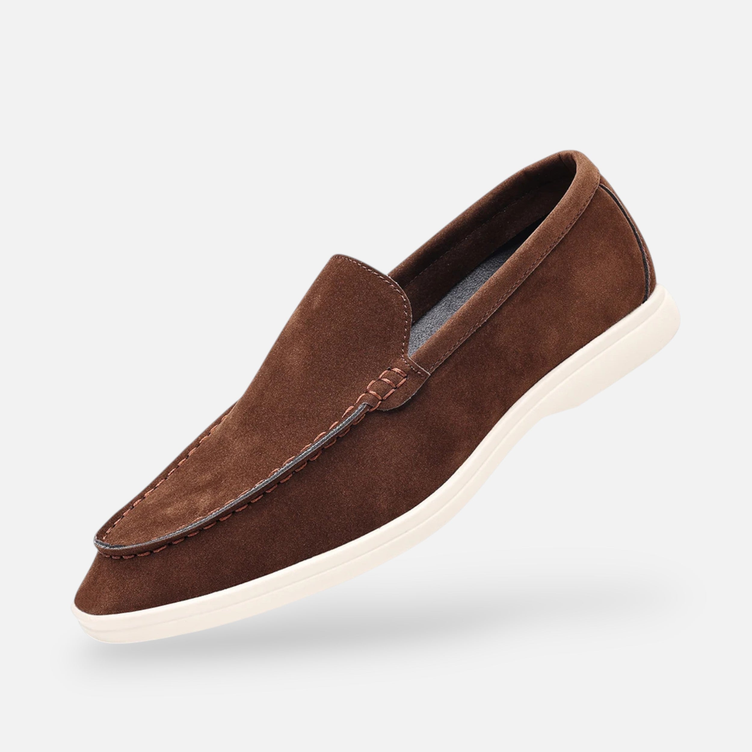 Maison Avenoire | Mocassins Homme Daim Britannique Intemporel