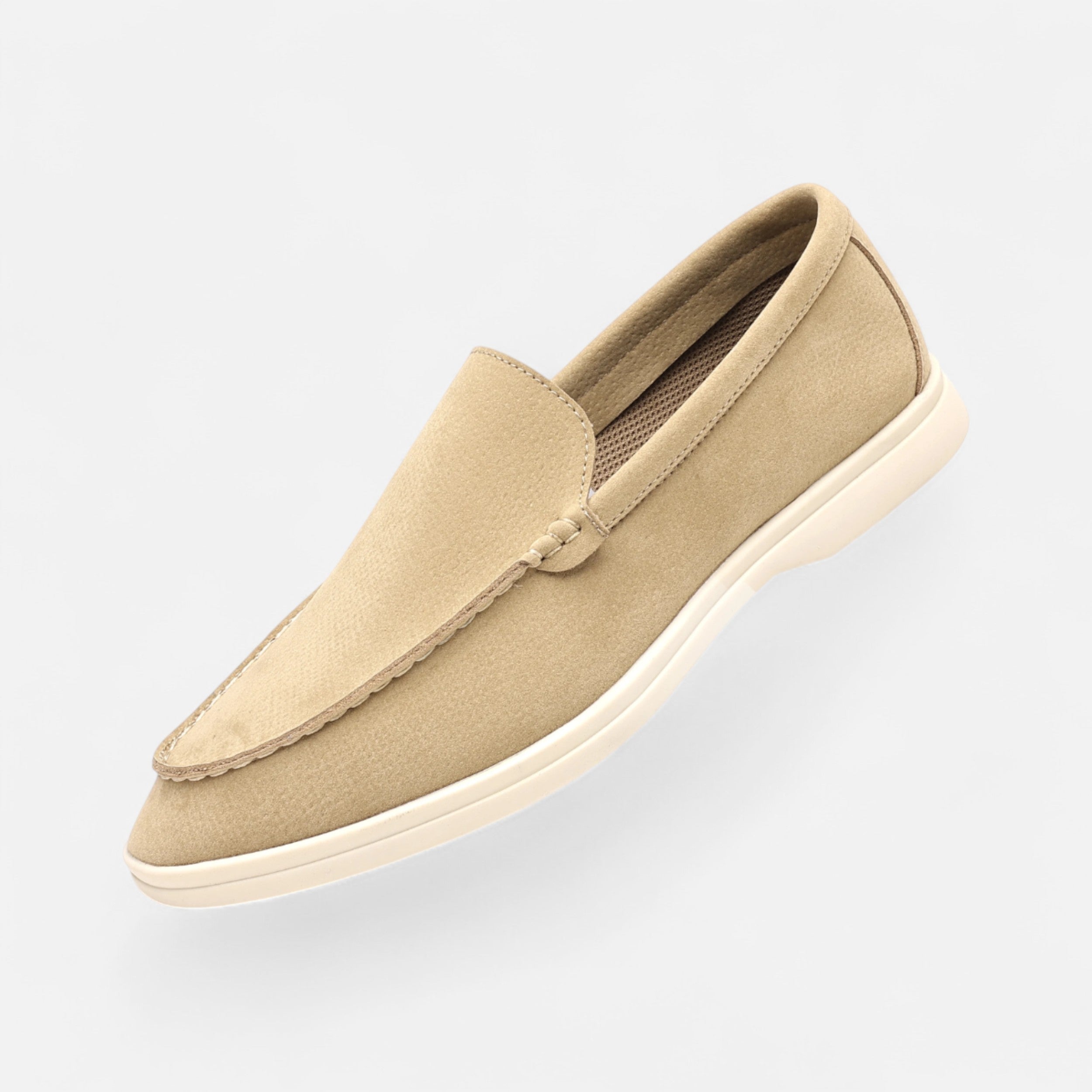 Maison Avenoire | Mocassins Homme Daim Britannique Intemporel
