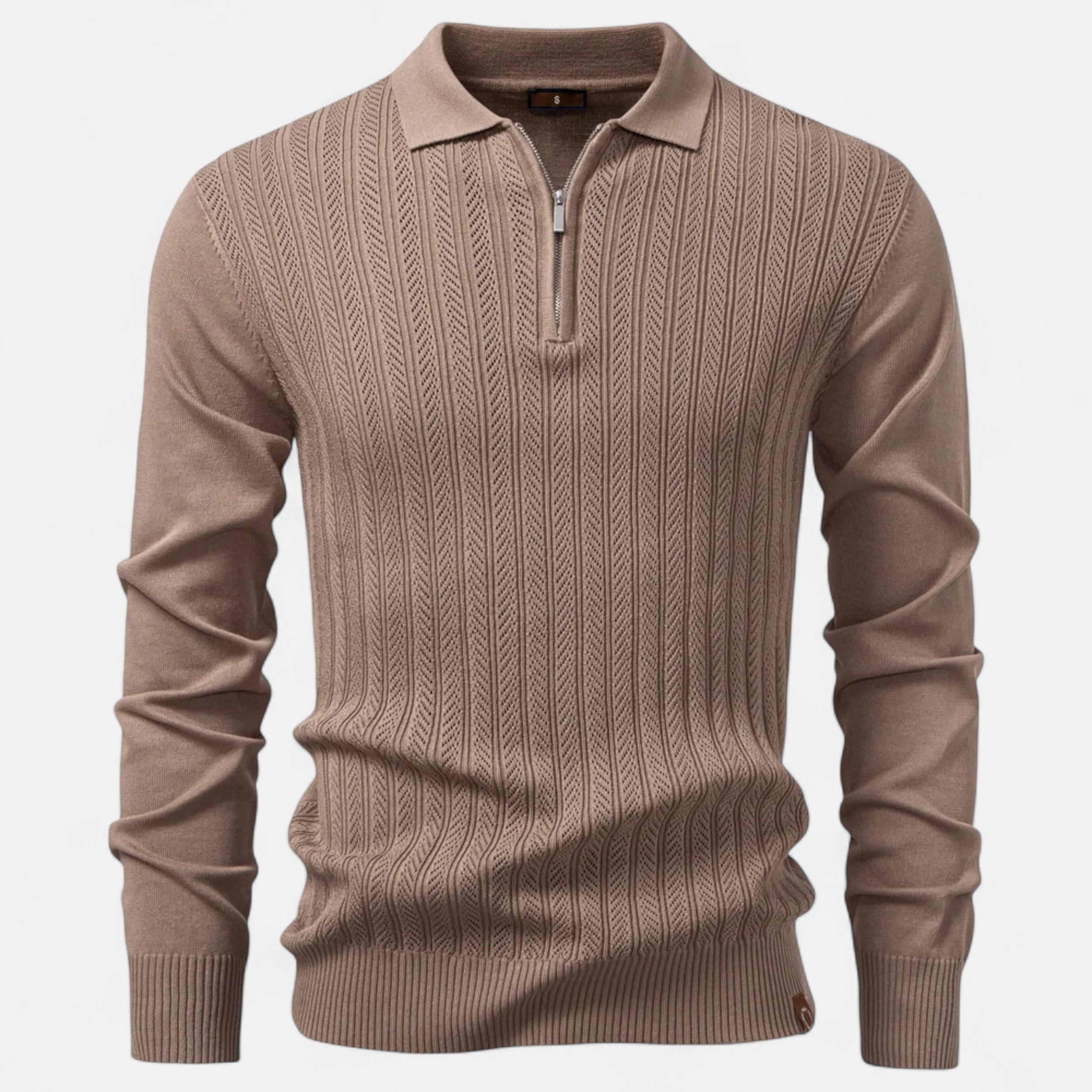 Maison Avenoire | Polo Homme Slim Fit Manches Longues