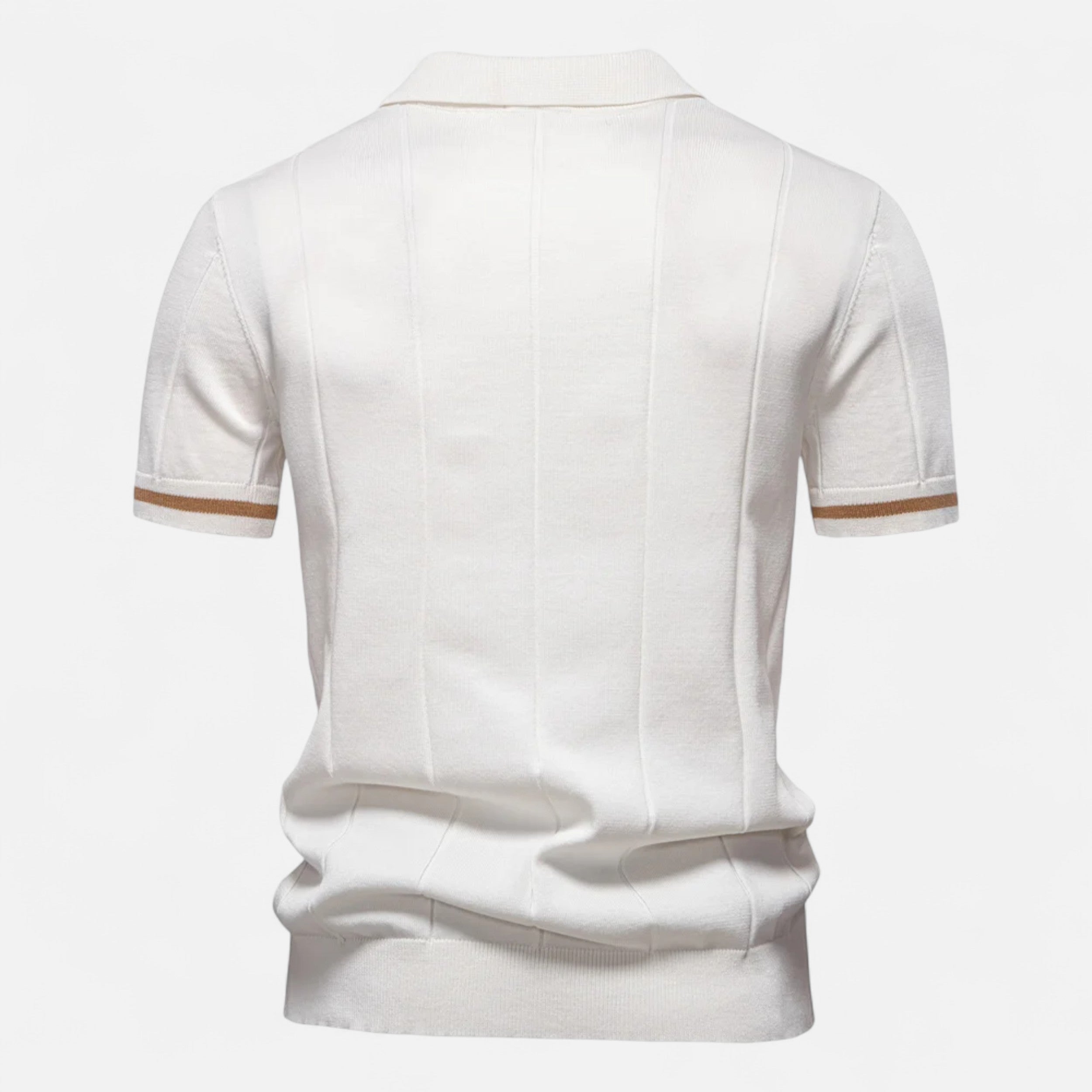 Maison Avenoire | Polo Homme Zippé Élégance Sportive