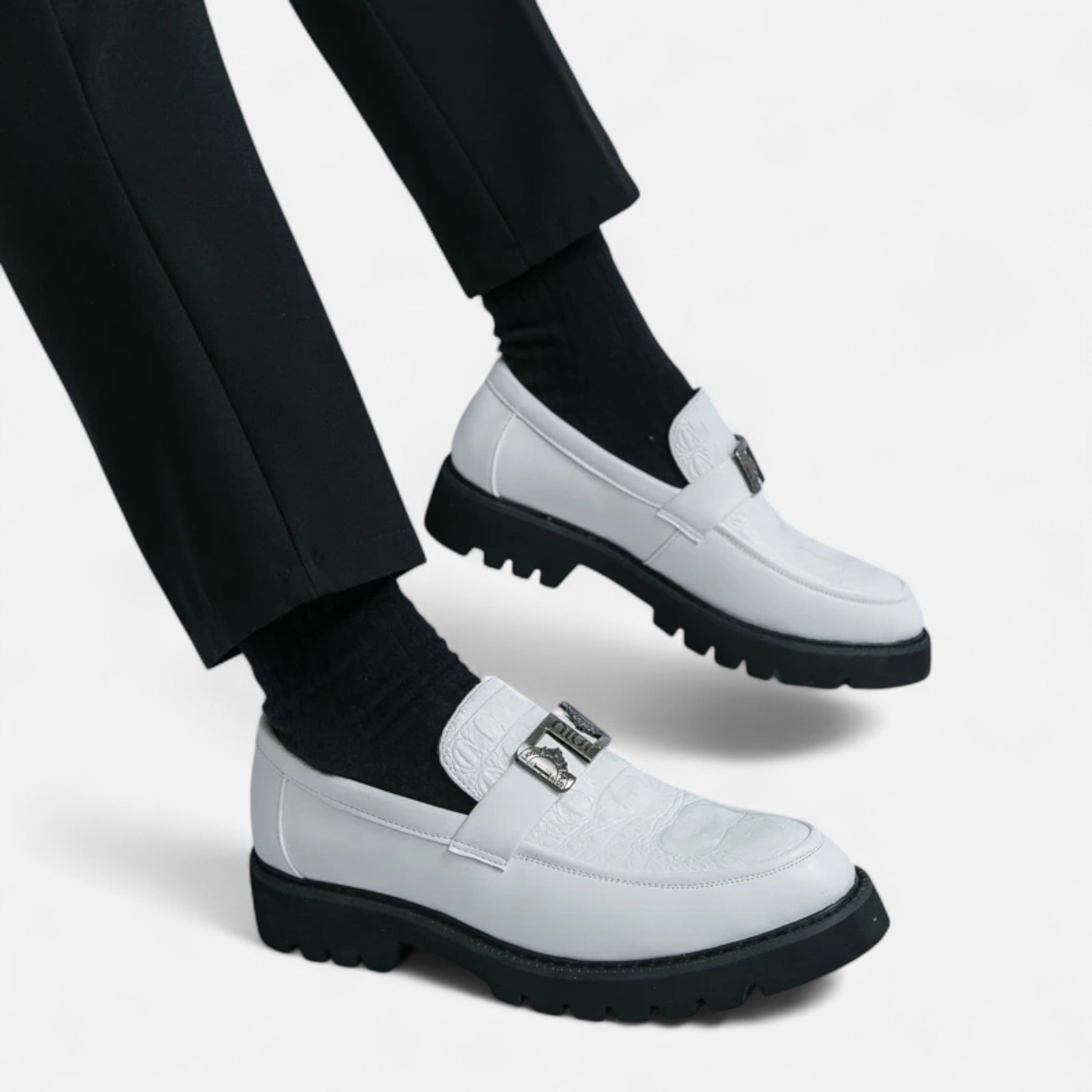 Maison Avenoire | Mocassins Homme Semelle Épaisse Élégance Moderne