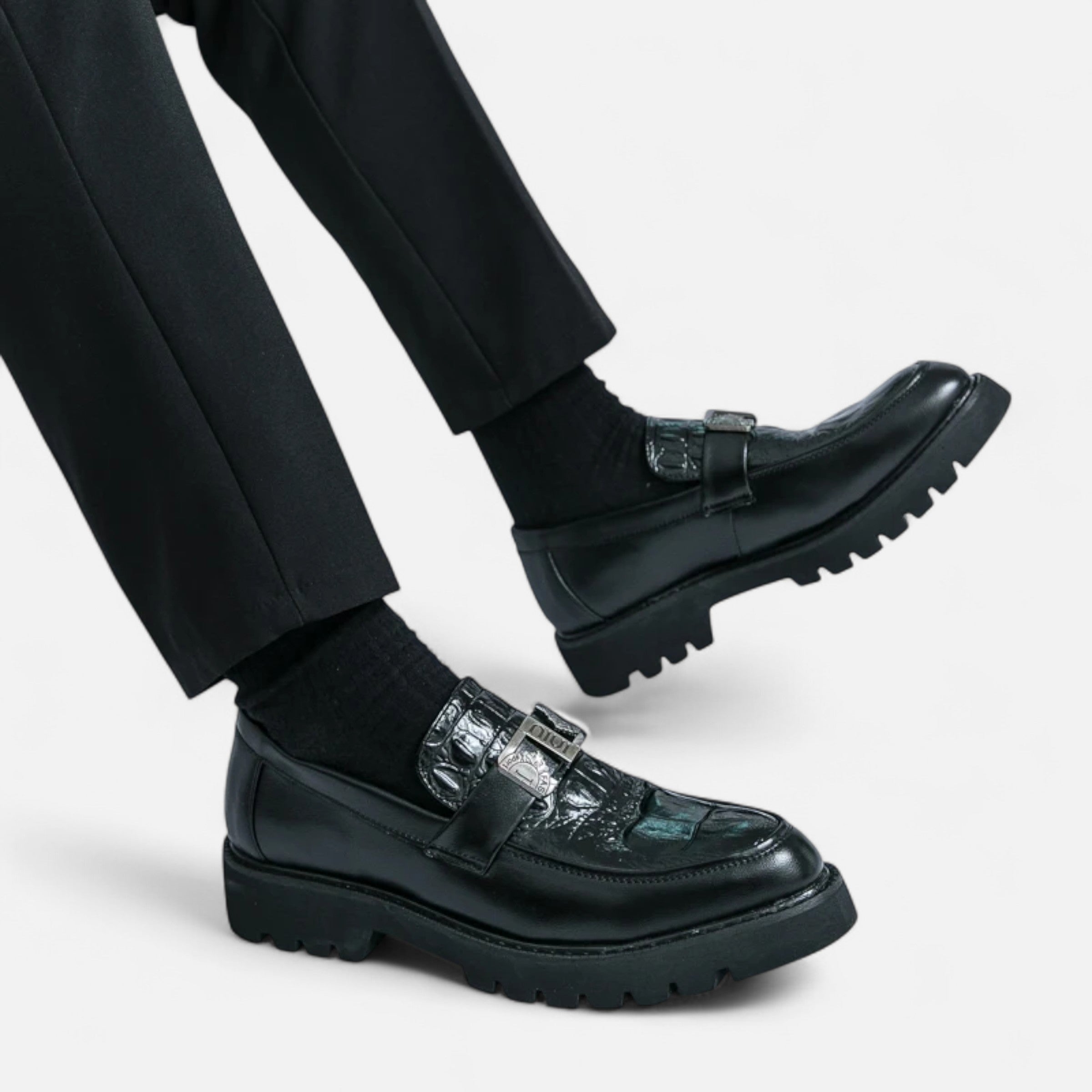 Maison Avenoire | Mocassins Homme Semelle Épaisse Élégance Moderne