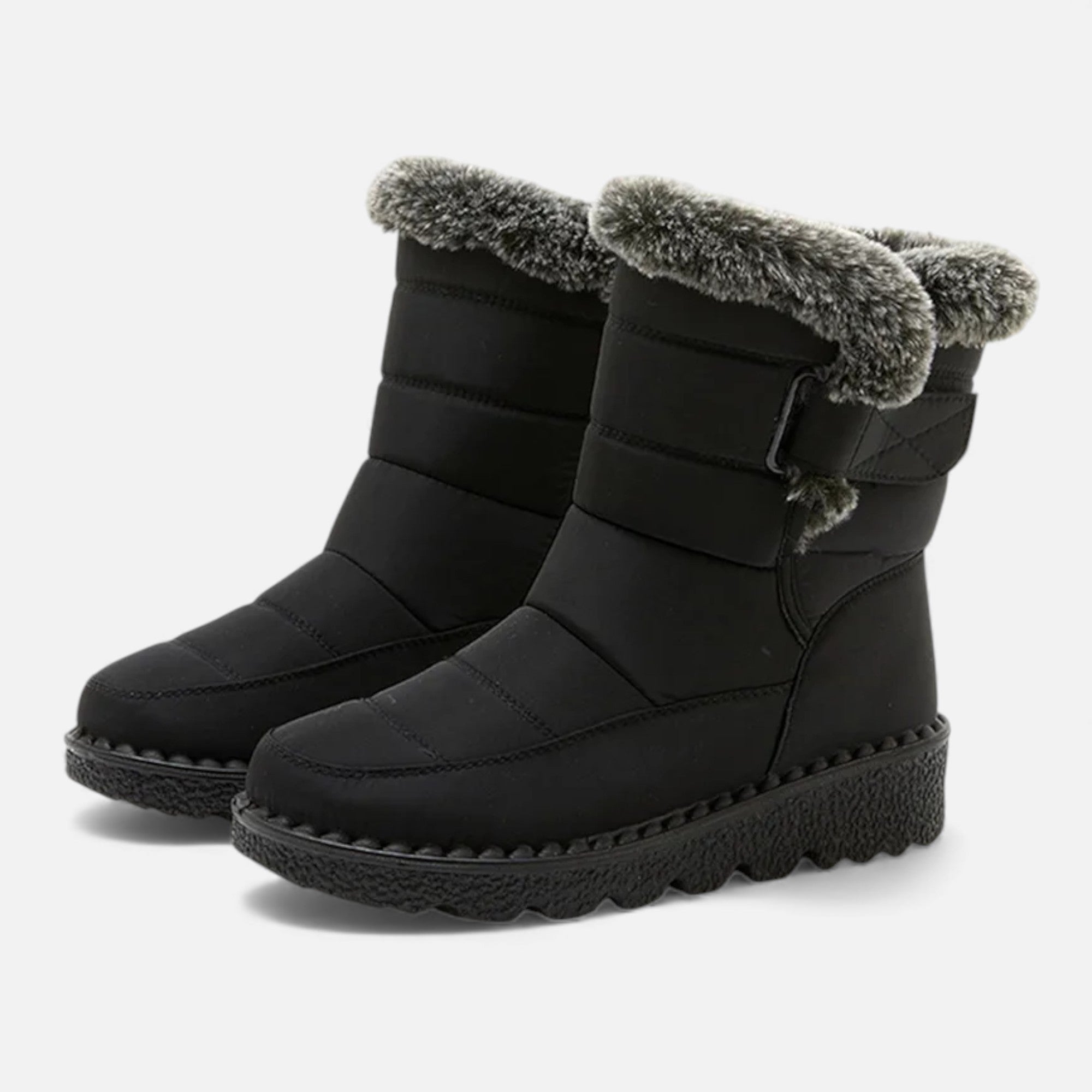 Maison Avenoire | Bottines d’Hiver en Suédine Imperméable