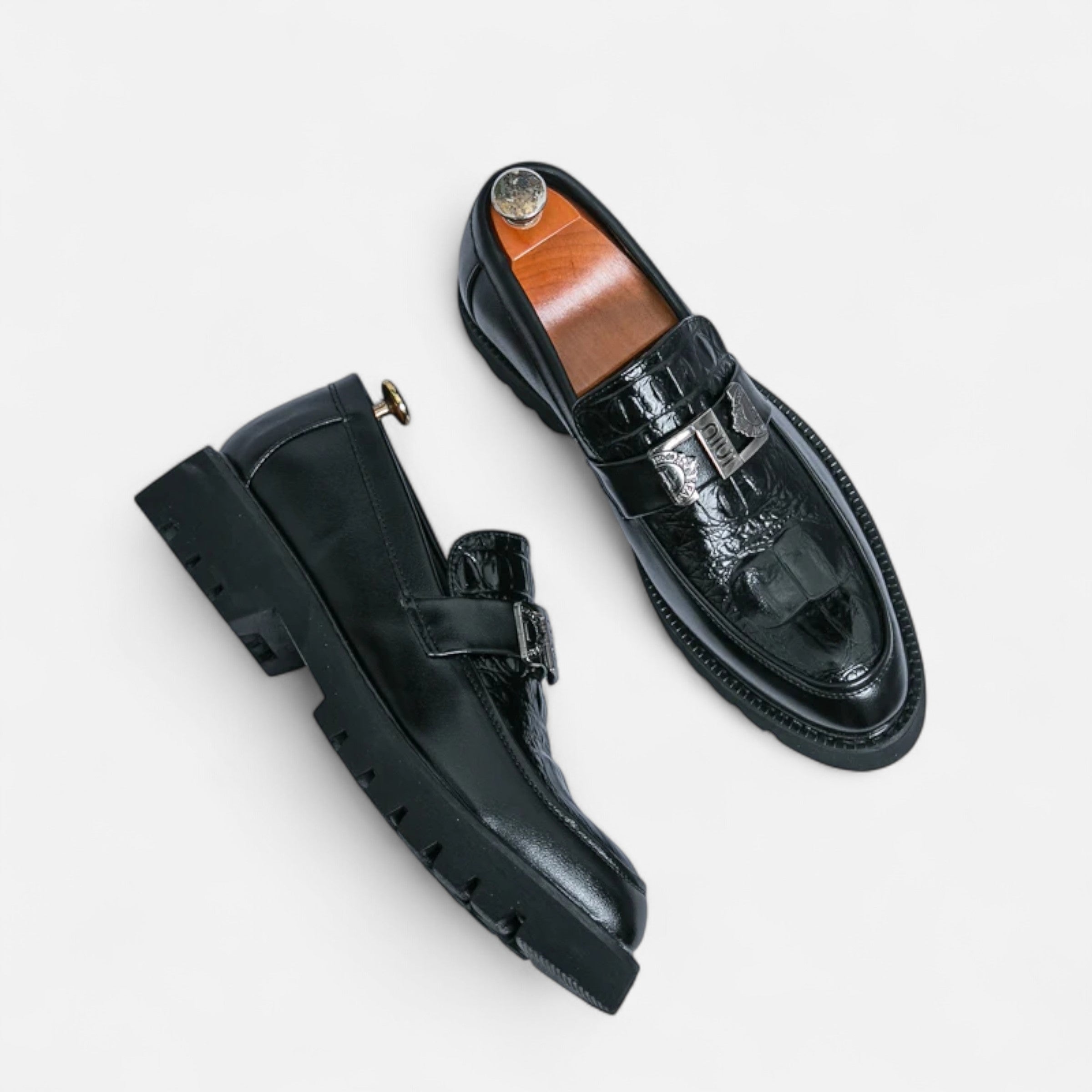 Maison Avenoire | Mocassins Homme Semelle Épaisse Élégance Moderne