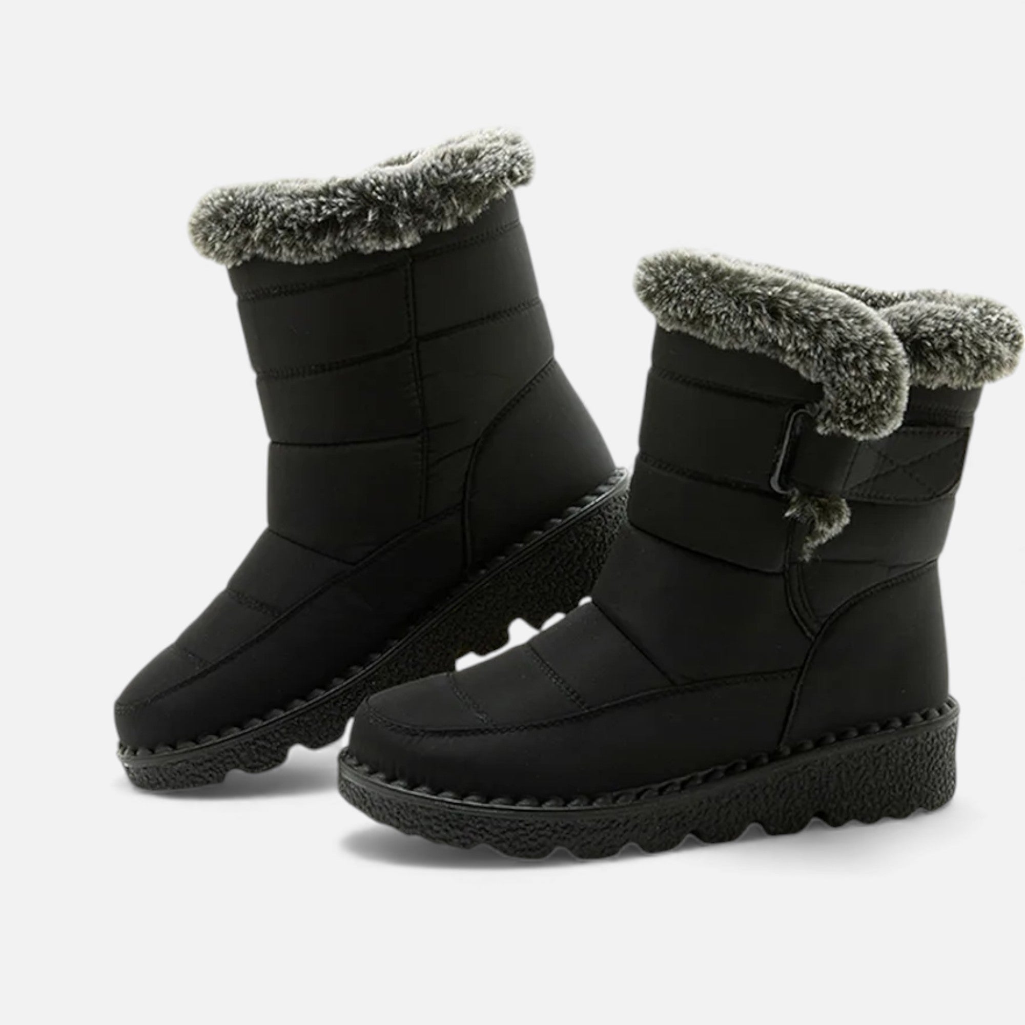 Maison Avenoire | Bottines d’Hiver en Suédine Imperméable