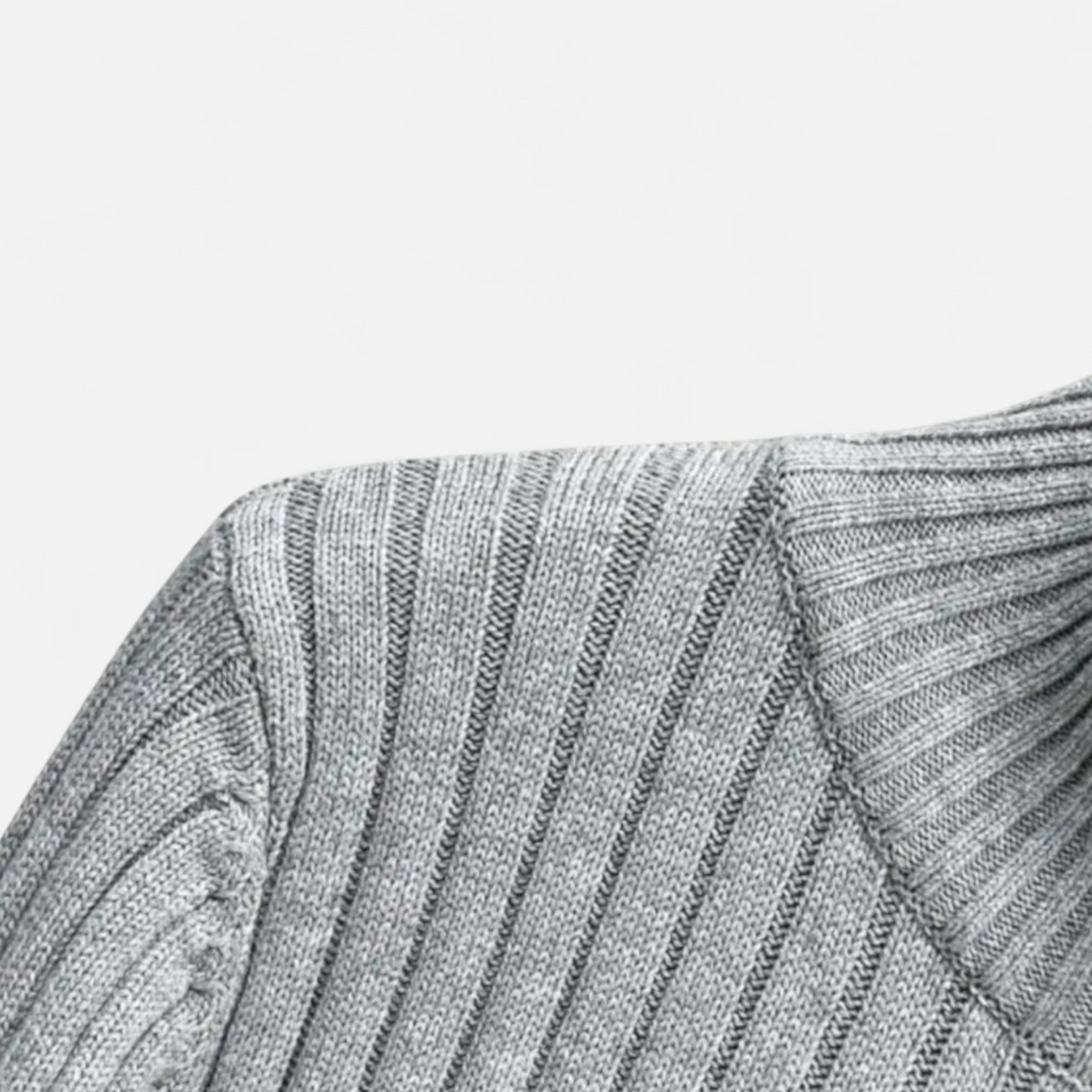 Maison Avenoire | Cardigan Zippé Homme Maille Élégante