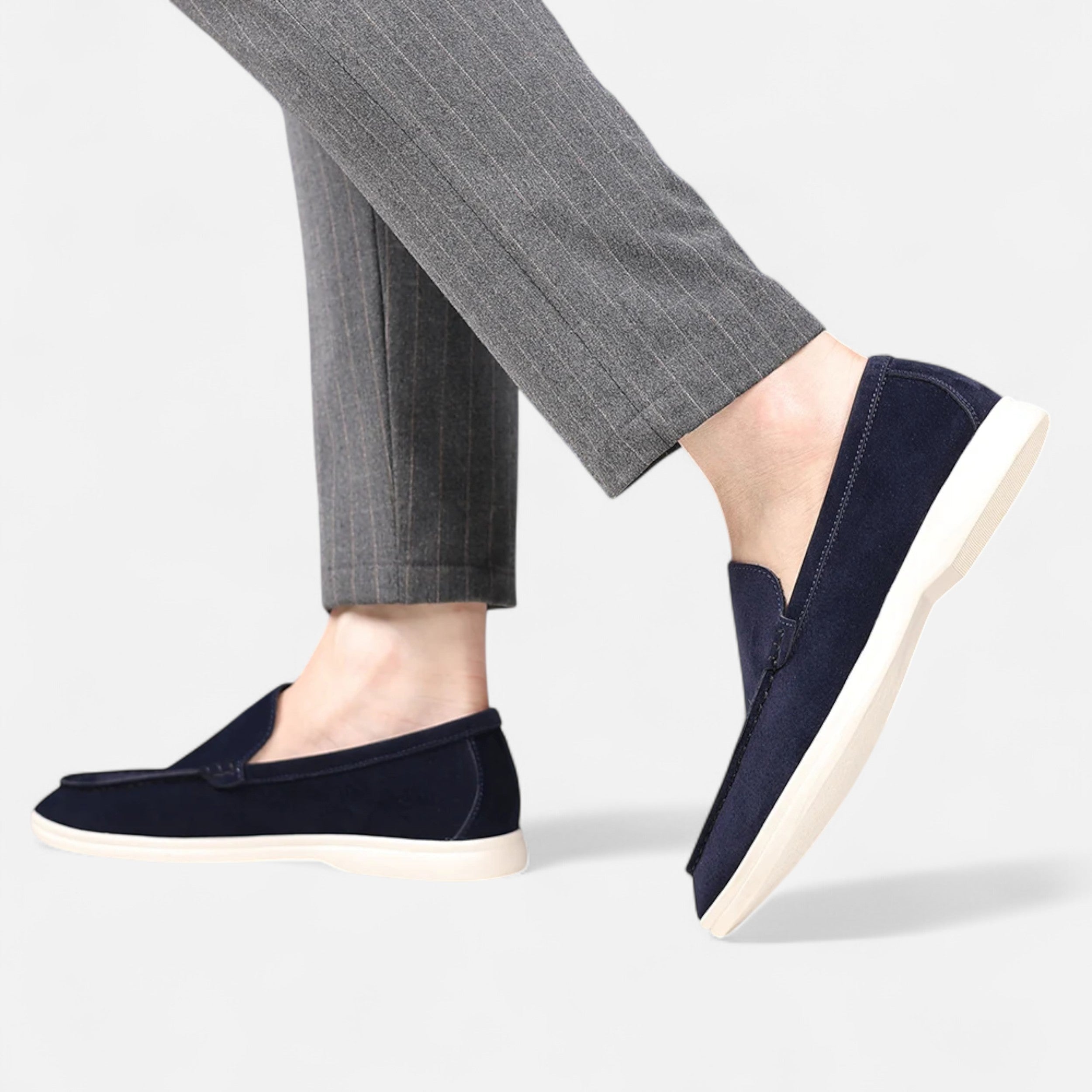 Maison Avenoire | Mocassins Homme Daim Britannique Intemporel