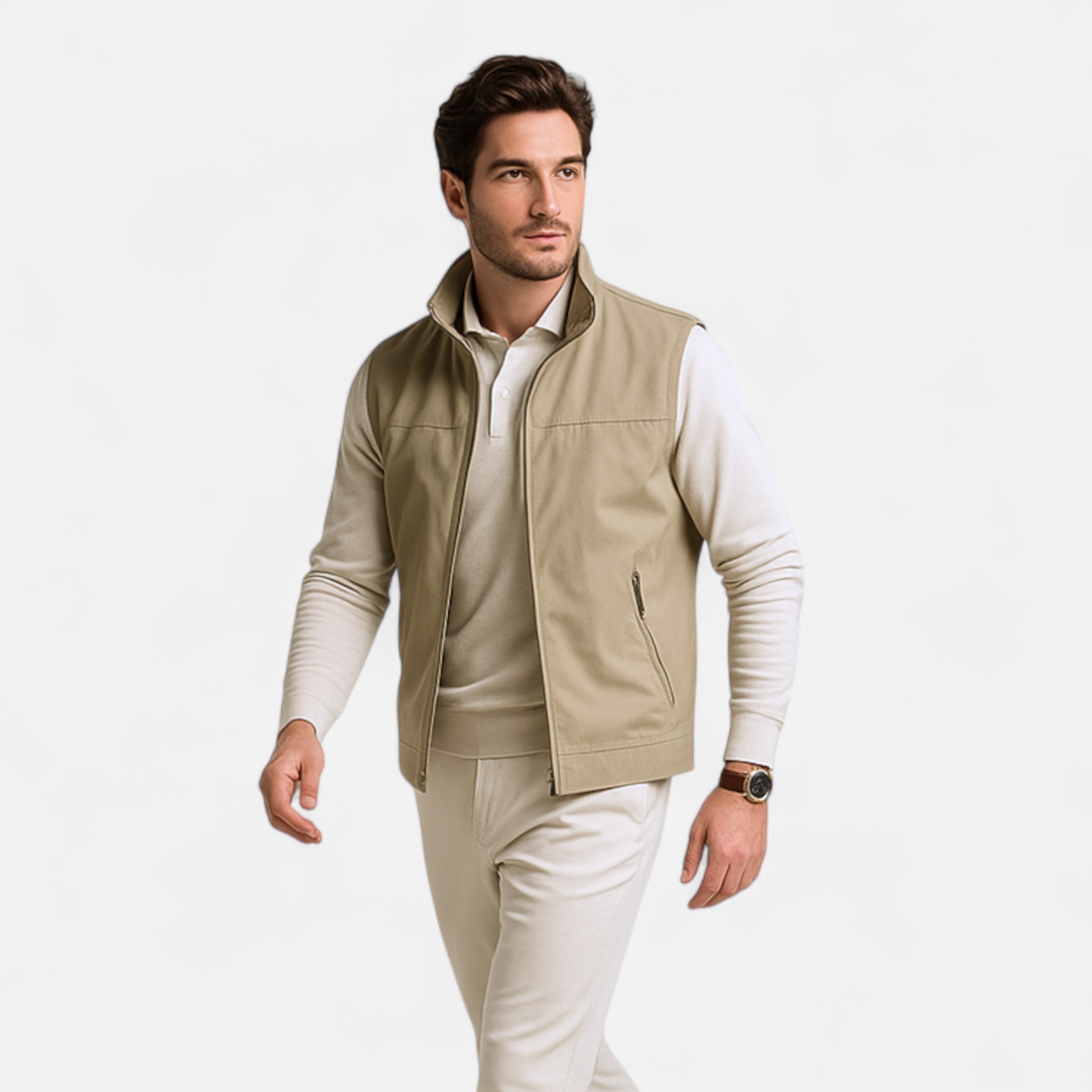 Maison Avenoire | Gilet Homme Printemps Multi-Poches Héritage