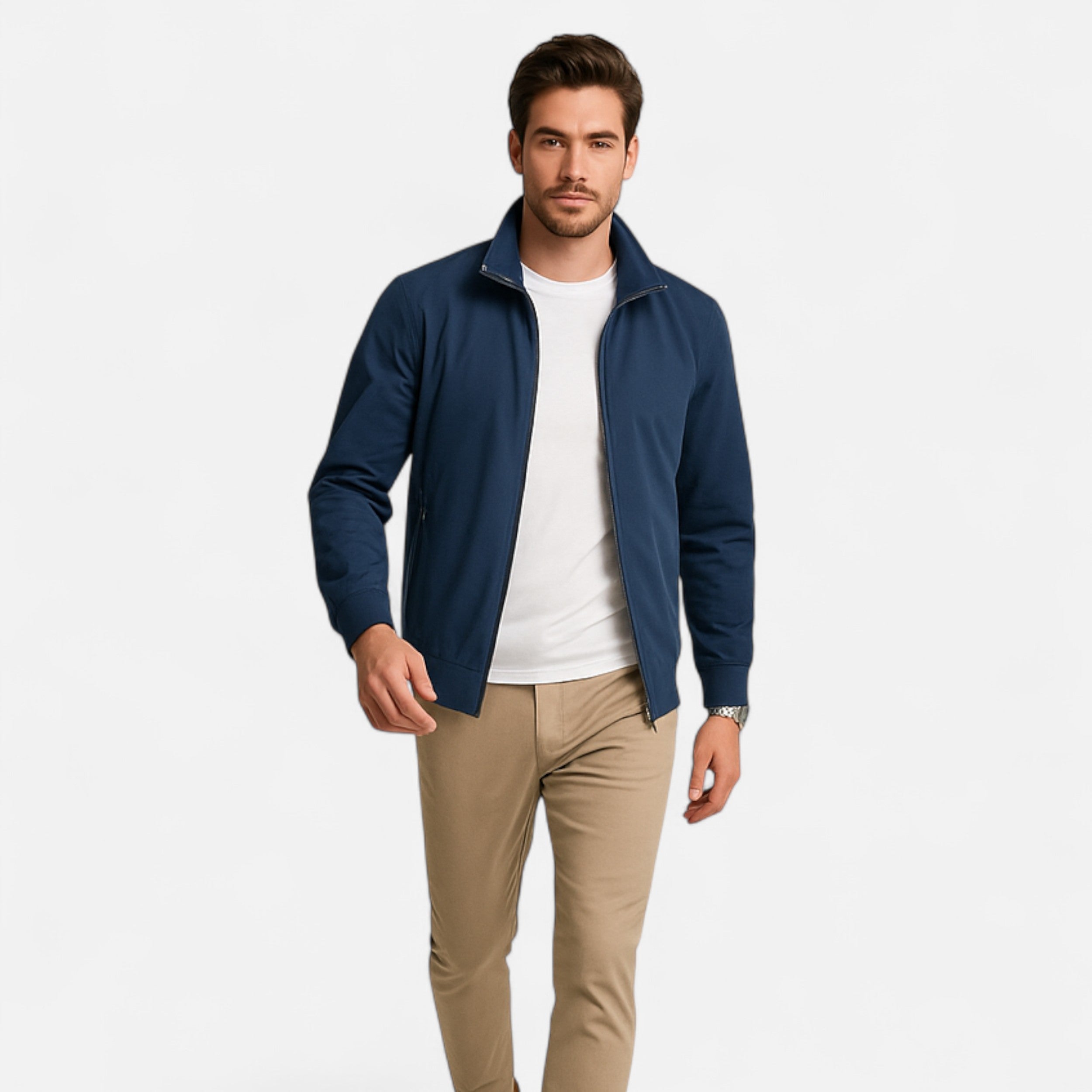 Maison Avenoire | Veste Homme Printemps Automne Col Baseball