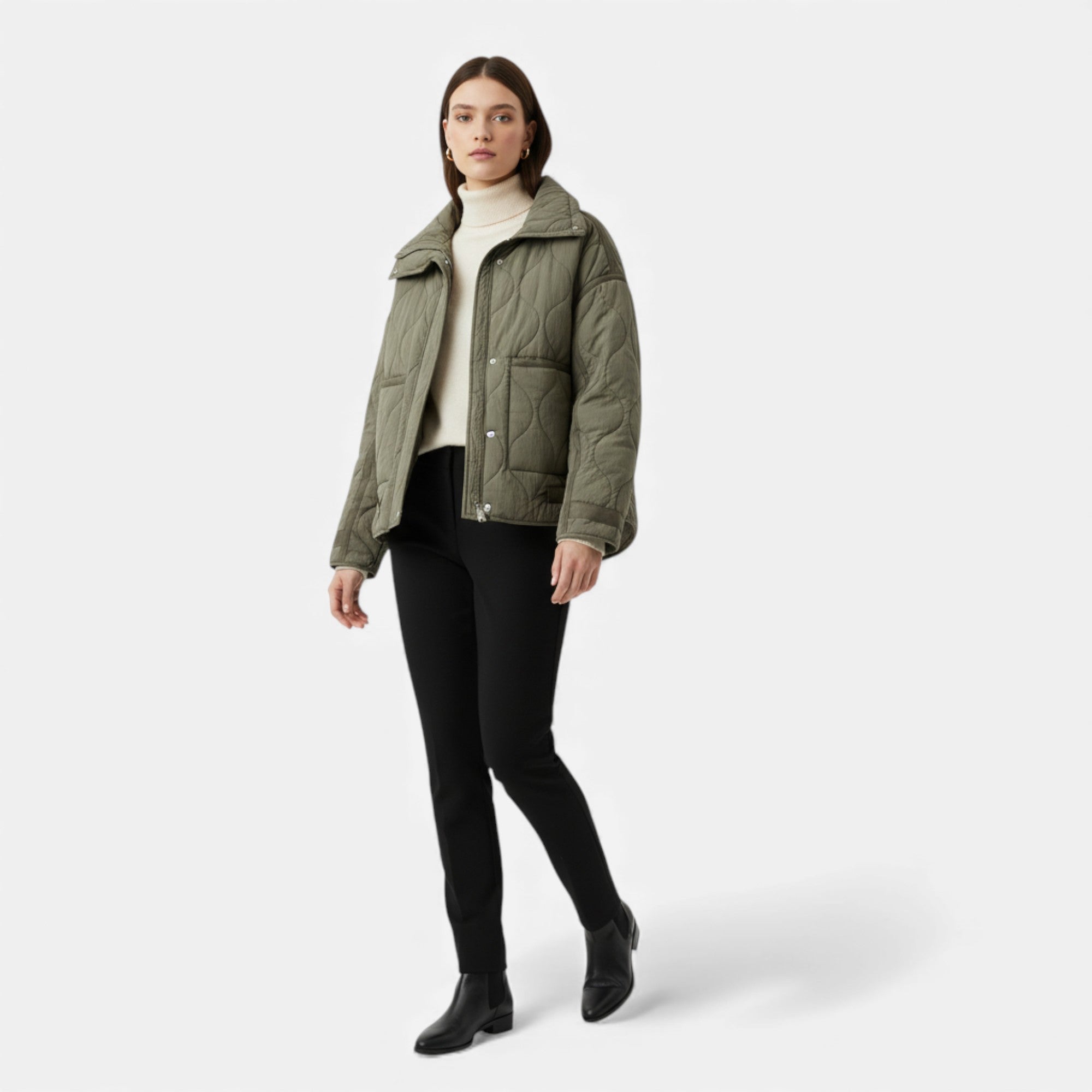 Maison Avenoire | Manteau Femme Matelassé Élégance Classique