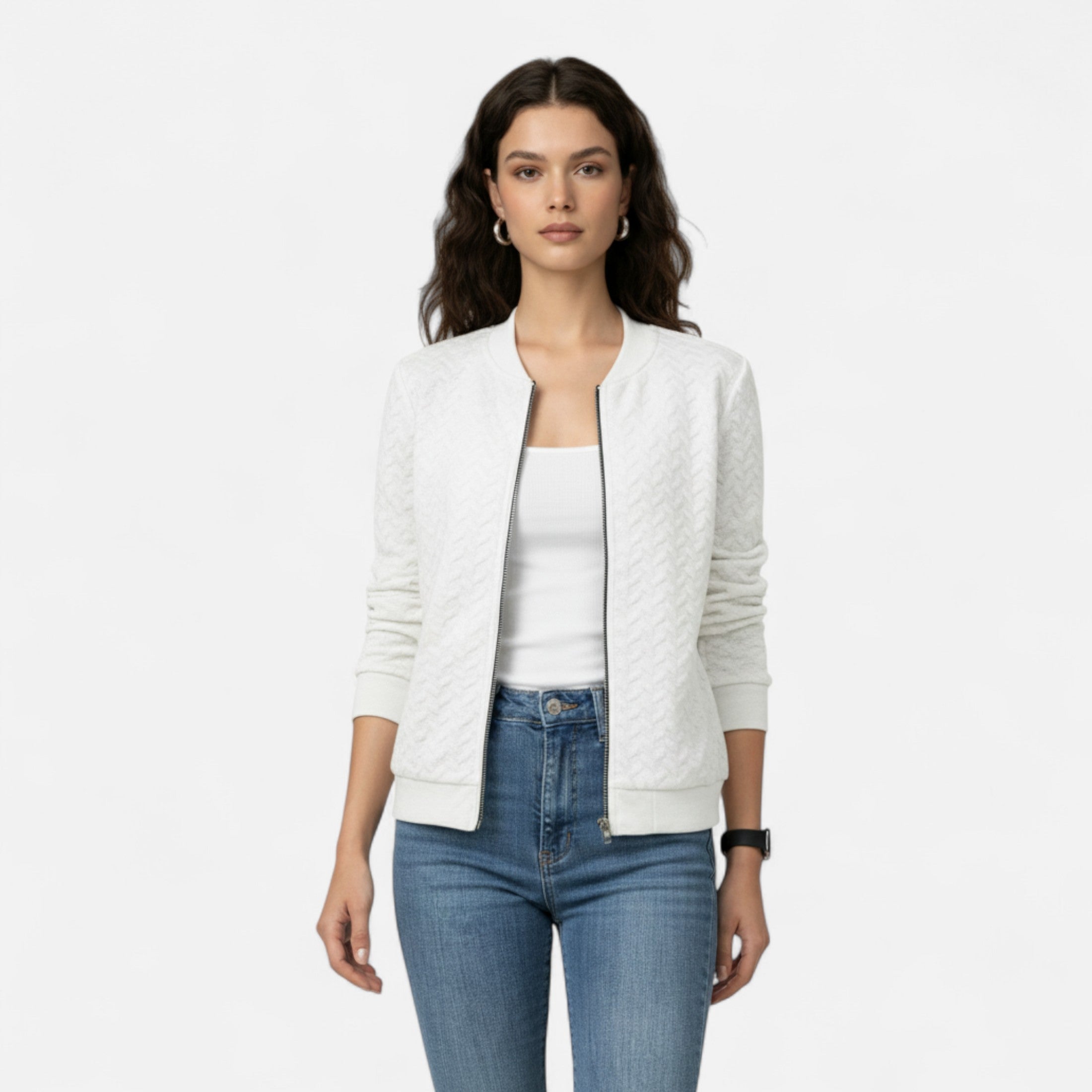 Maison Avenoire — Veste Élégante Femme à Zip
